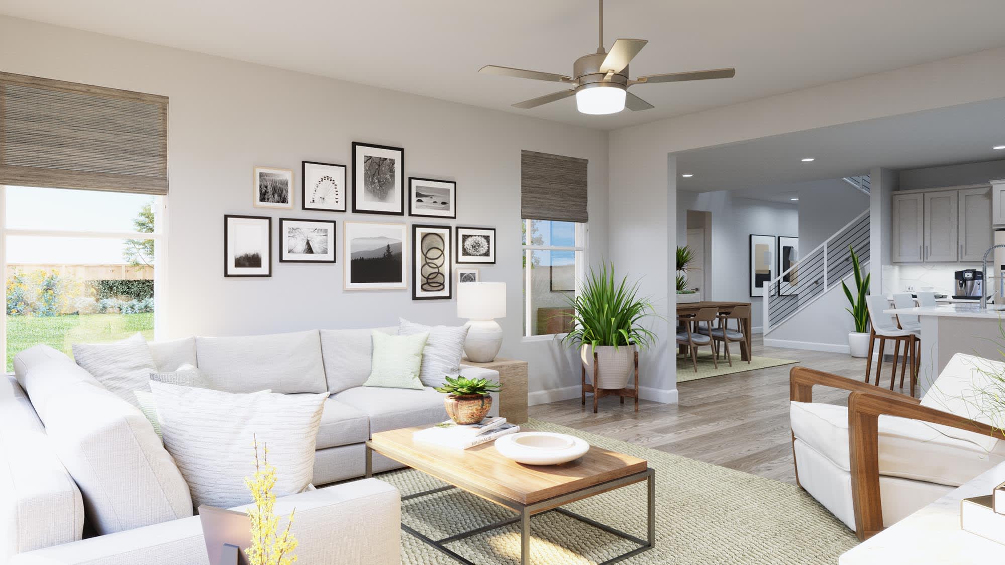 Great Room | Caroline | Sage Collection – Freedom at Anthem in Kyle, TX by Landsea Homes