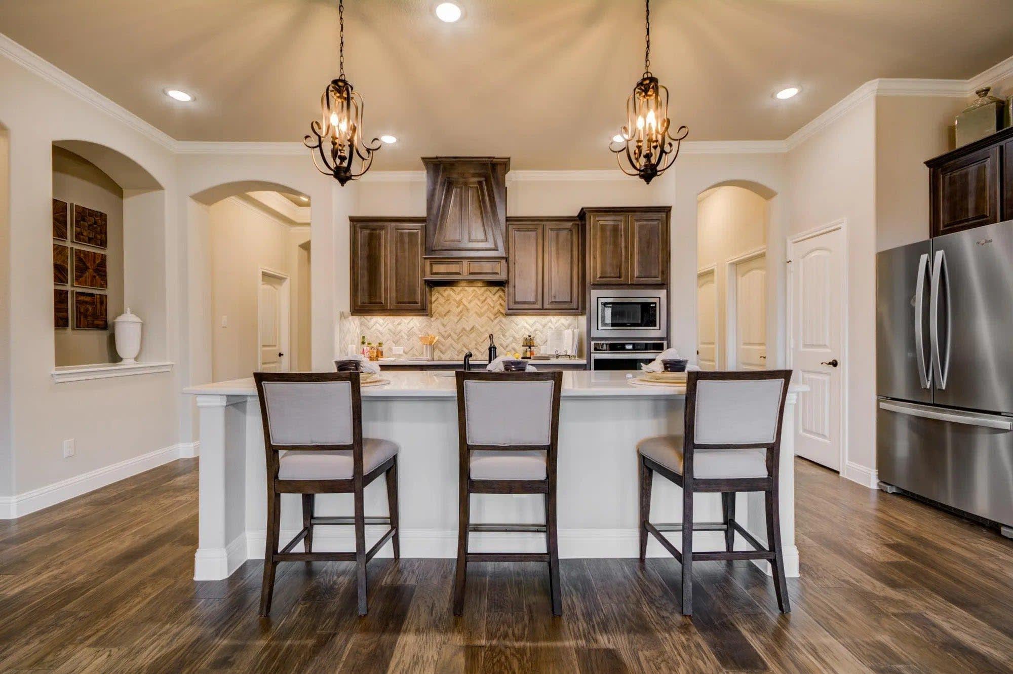 Kitchen | Concept 2622 at Abe's Landing in Granbury, TX by Landsea Homes