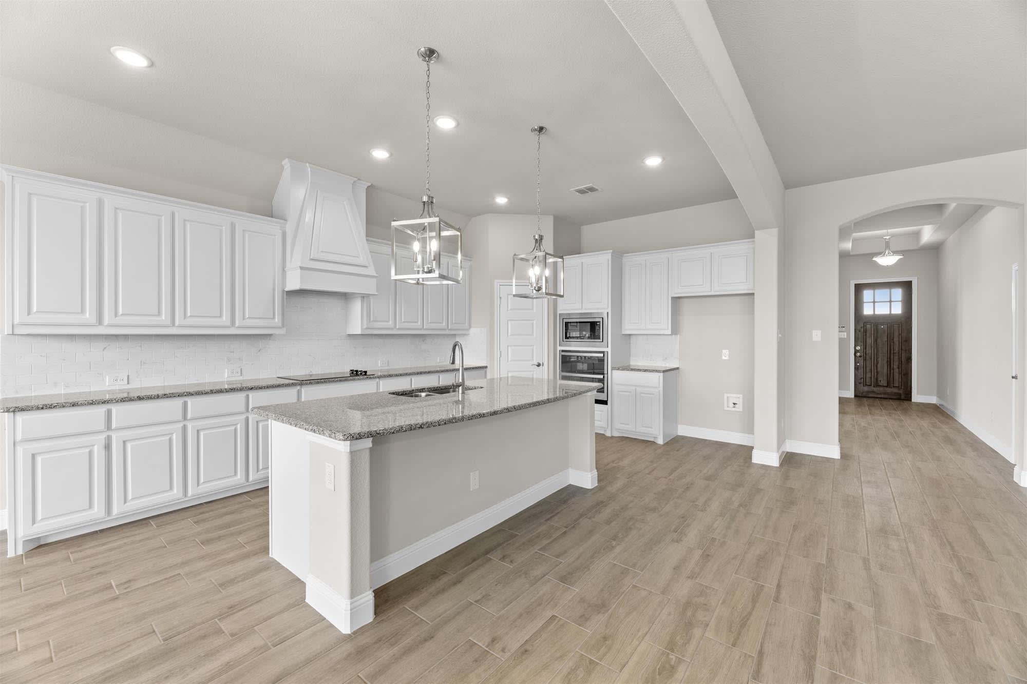 Kitchen | Concept 2796 at Massey Meadows in Midlothian, TX by Landsea Homes