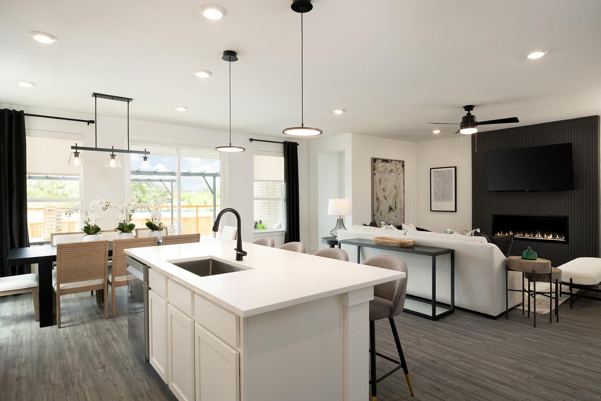 Kitchen | Javen | Sage Collection – Freedom at Anthem in Kyle, TX by Landsea Homes