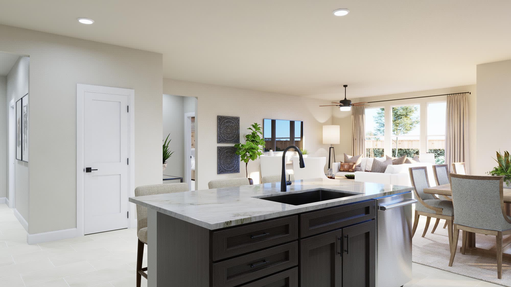 Kitchen | Jaxon | Sage Collection – Freedom at Anthem in Kyle, TX by Landsea Homes