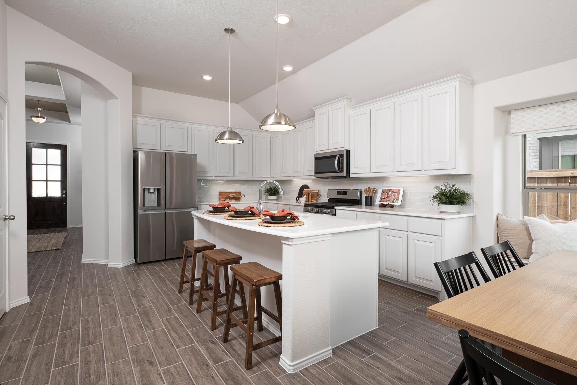 Kitchen | Concept 2186 at Hunters Ridge in Crowley, TX by Landsea Homes