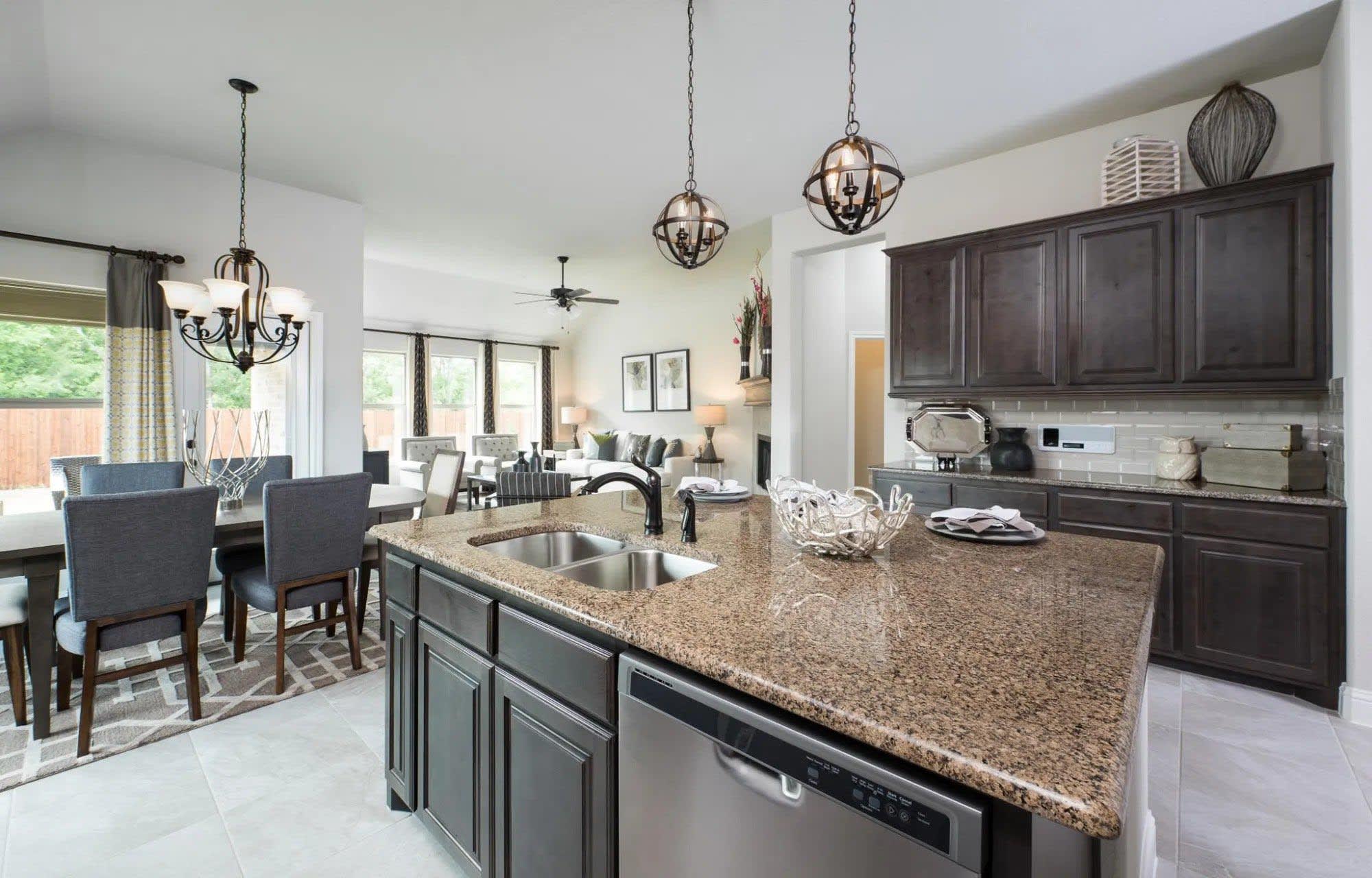Kitchen | Concept 1991 at Hulen Trails in Fort Worth, TX by Landsea Homes