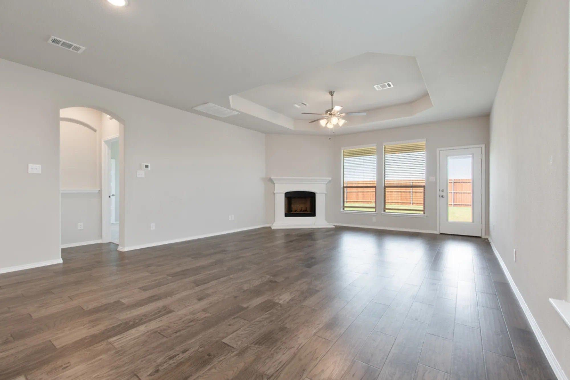 Nook & Family Room | Concept 2870 at Hulen Trails in Fort Worth, TX by Landsea Homes