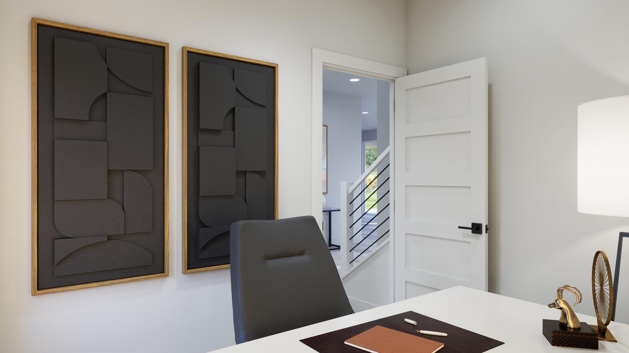 Office | Beau | Sage Collection – Freedom at Anthem in Kyle, TX by Landsea Homes