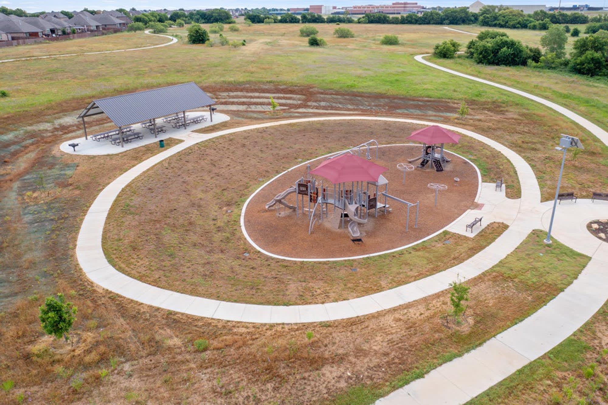 Playground at Chisholm Trail Park | Summer Crest in Fort Worth, TX by Landsea Homes