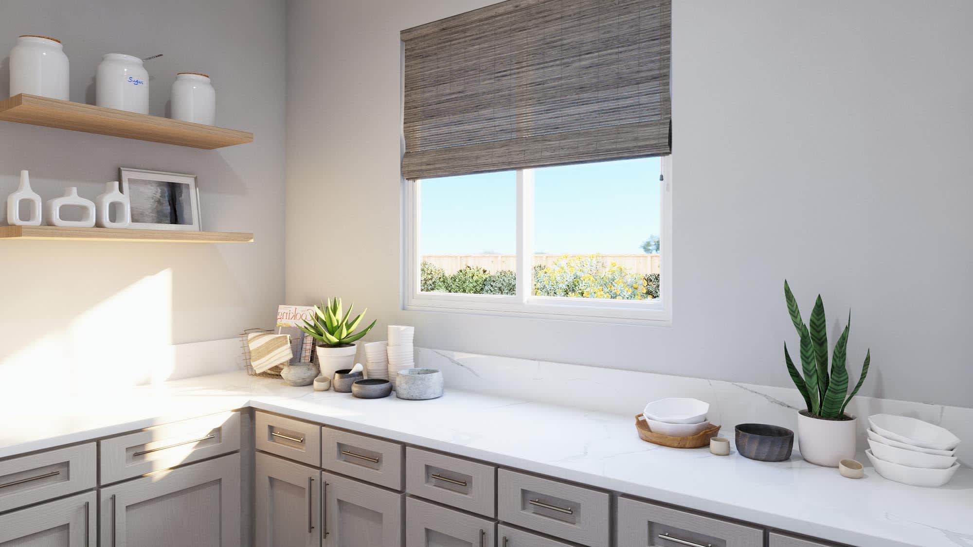 Kitchen | Caroline | Sage Collection – Freedom at Anthem in Kyle, TX by Landsea Homes