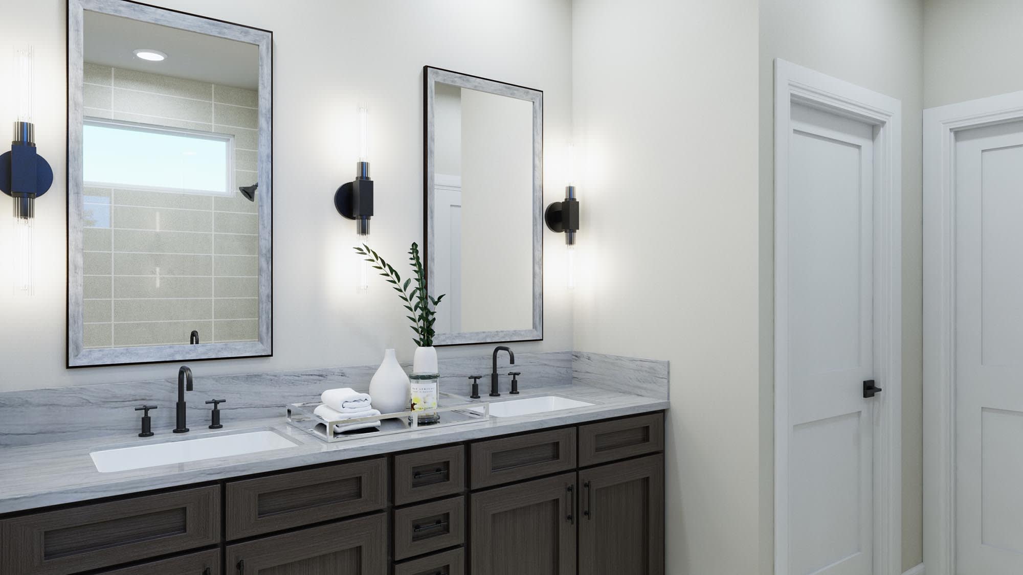 Primary Bath | Jaxon | Sage Collection – Freedom at Anthem in Kyle, TX by Landsea Homes