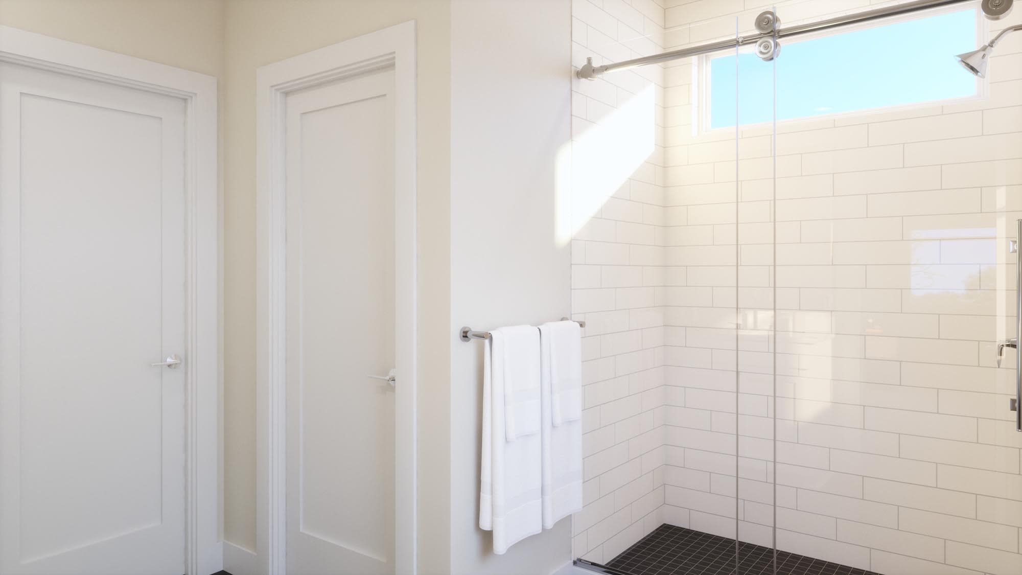 Primary Bath | Alexa | Ryegrass Collection – Freedom at Anthem in Kyle, TX by Landsea Homes