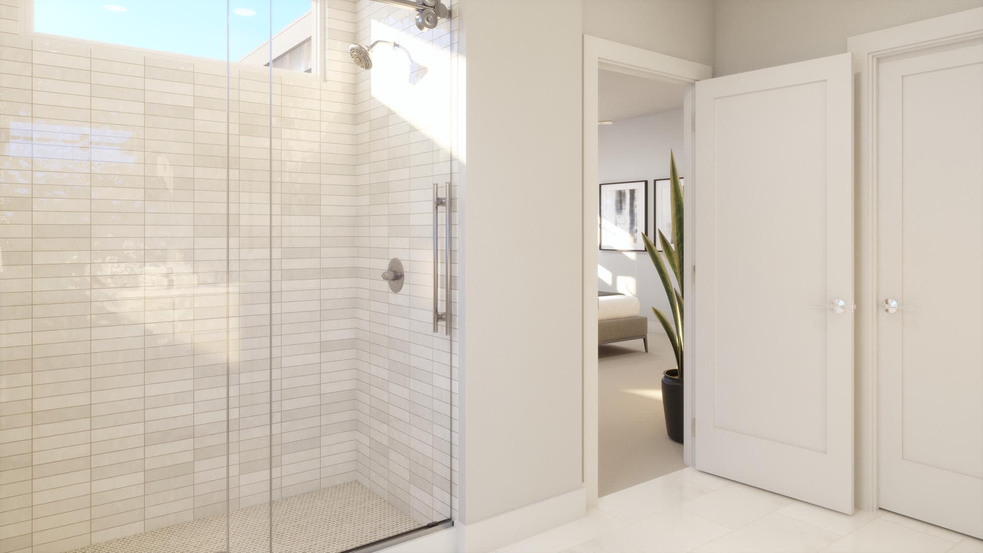 Primary Bath | Jacob | Ryegrass Collection – Freedom at Anthem in Kyle, TX by Landsea Homes