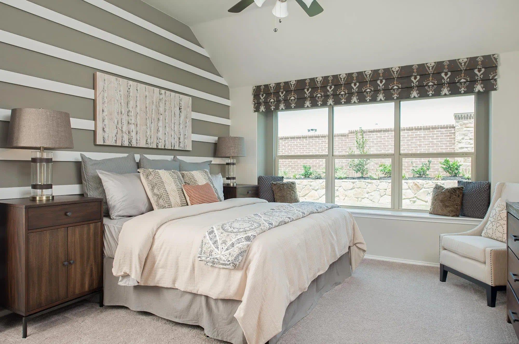 Primary Bedroom | Concept 1849 at Chisholm Hills in Cleburne, TX by Landsea Homes