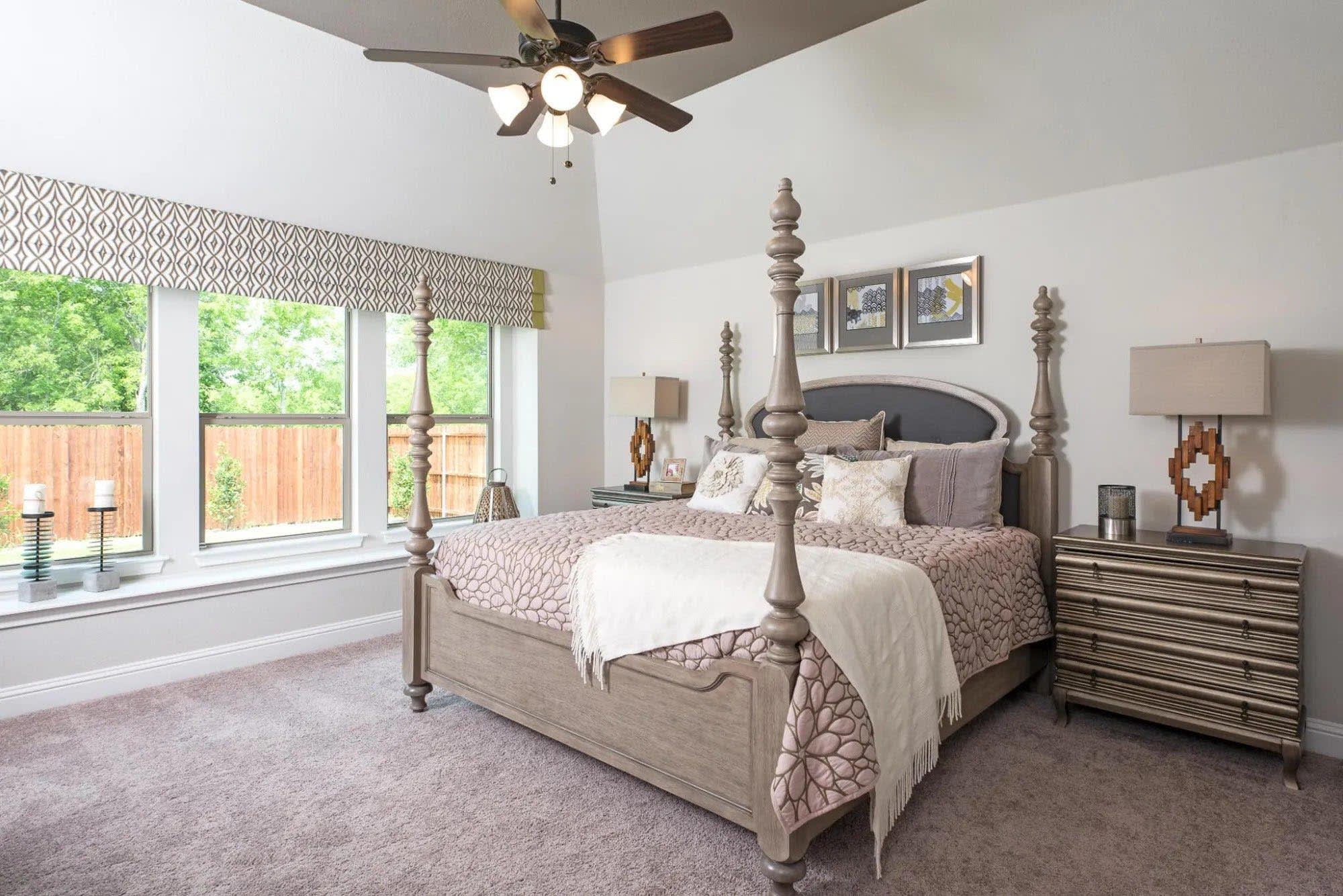 Primary Bedroom | Concept 1991 at Hulen Trails in Fort Worth, TX by Landsea Homes