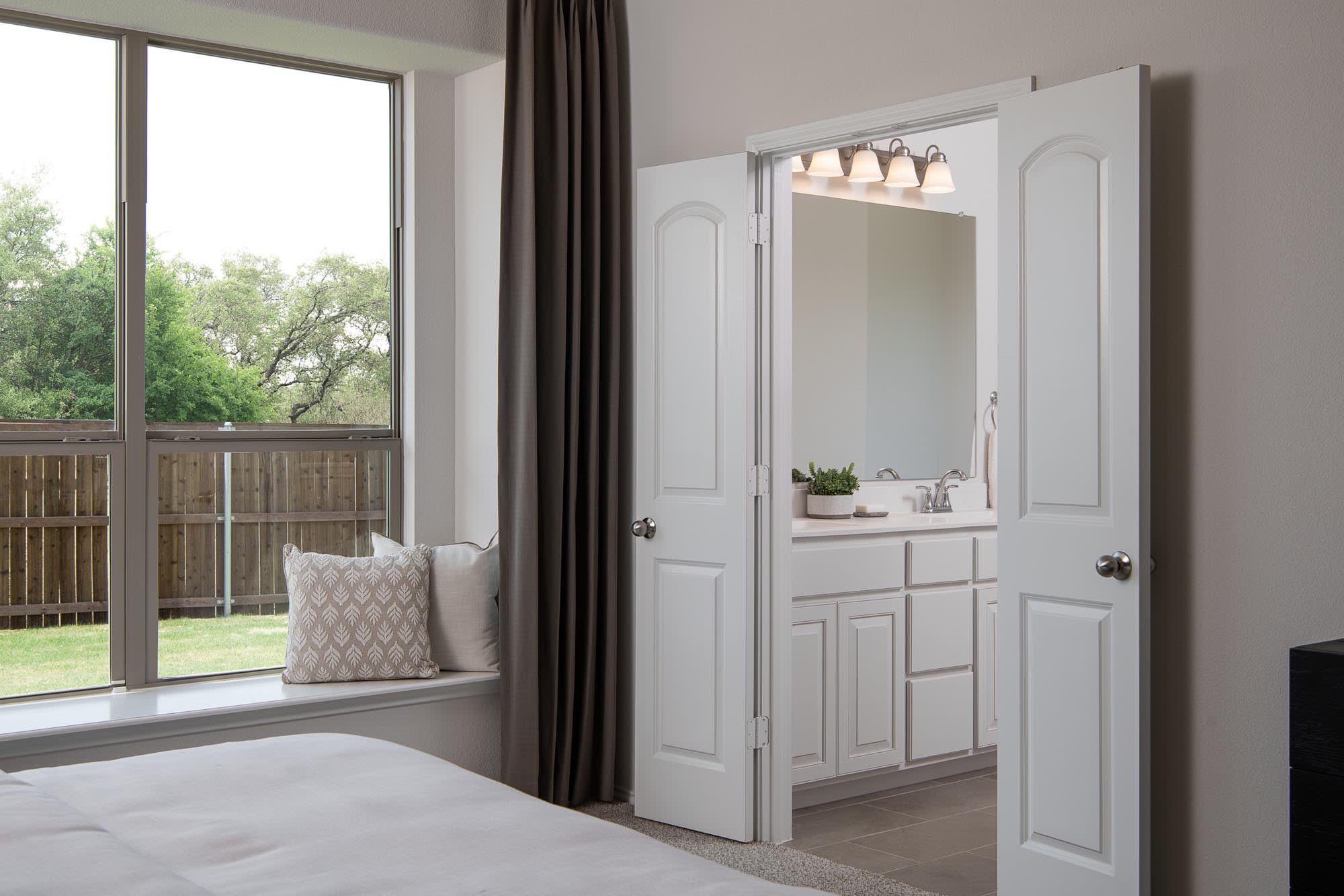 Primary Bedroom | Concept 2186 at Silo Mills - Select Series in Joshua, TX by Landsea Homes