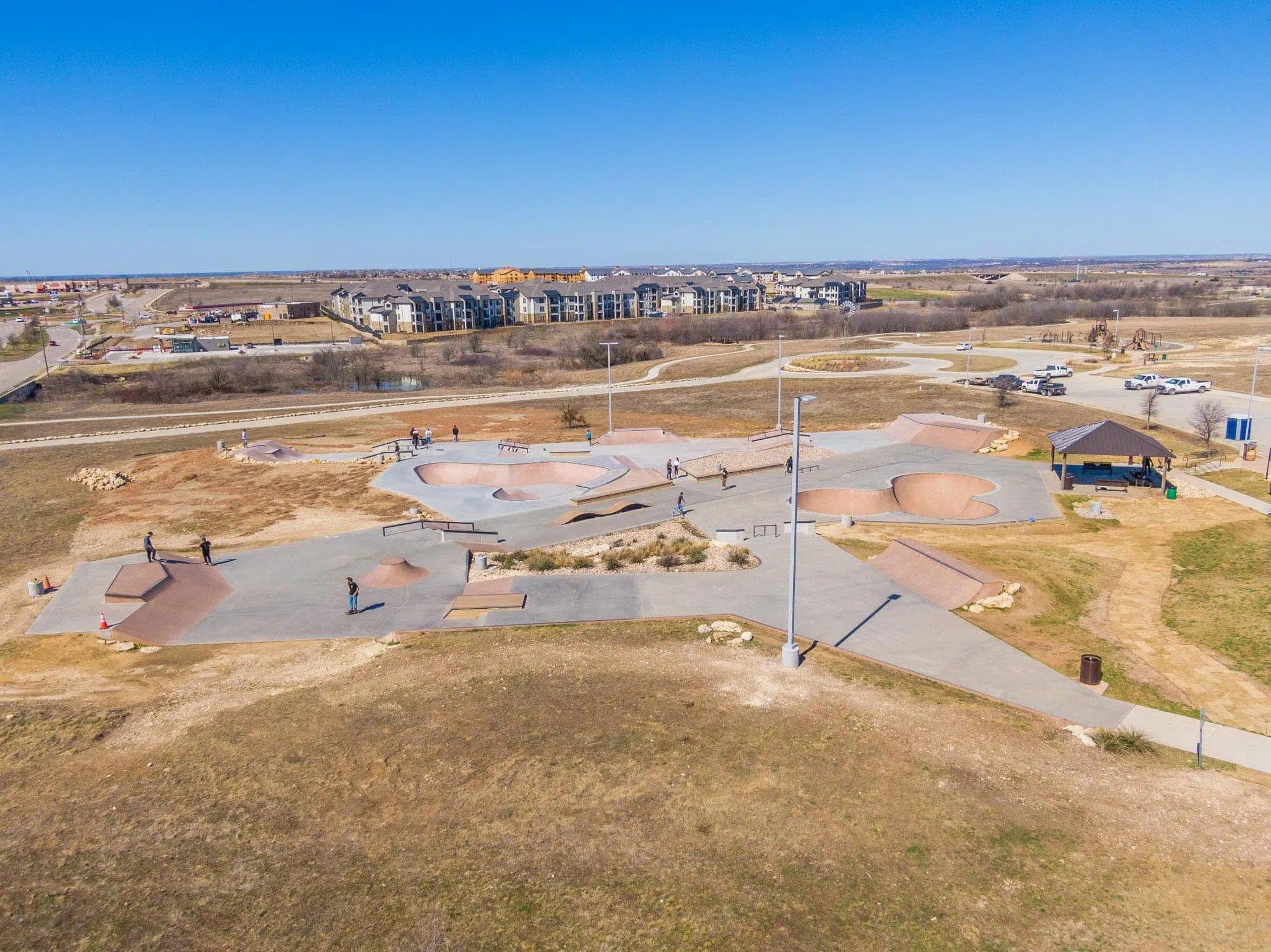 Skate Park at Chisholm Trail Park | Summer Crest in Fort Worth, TX by Landsea Homes