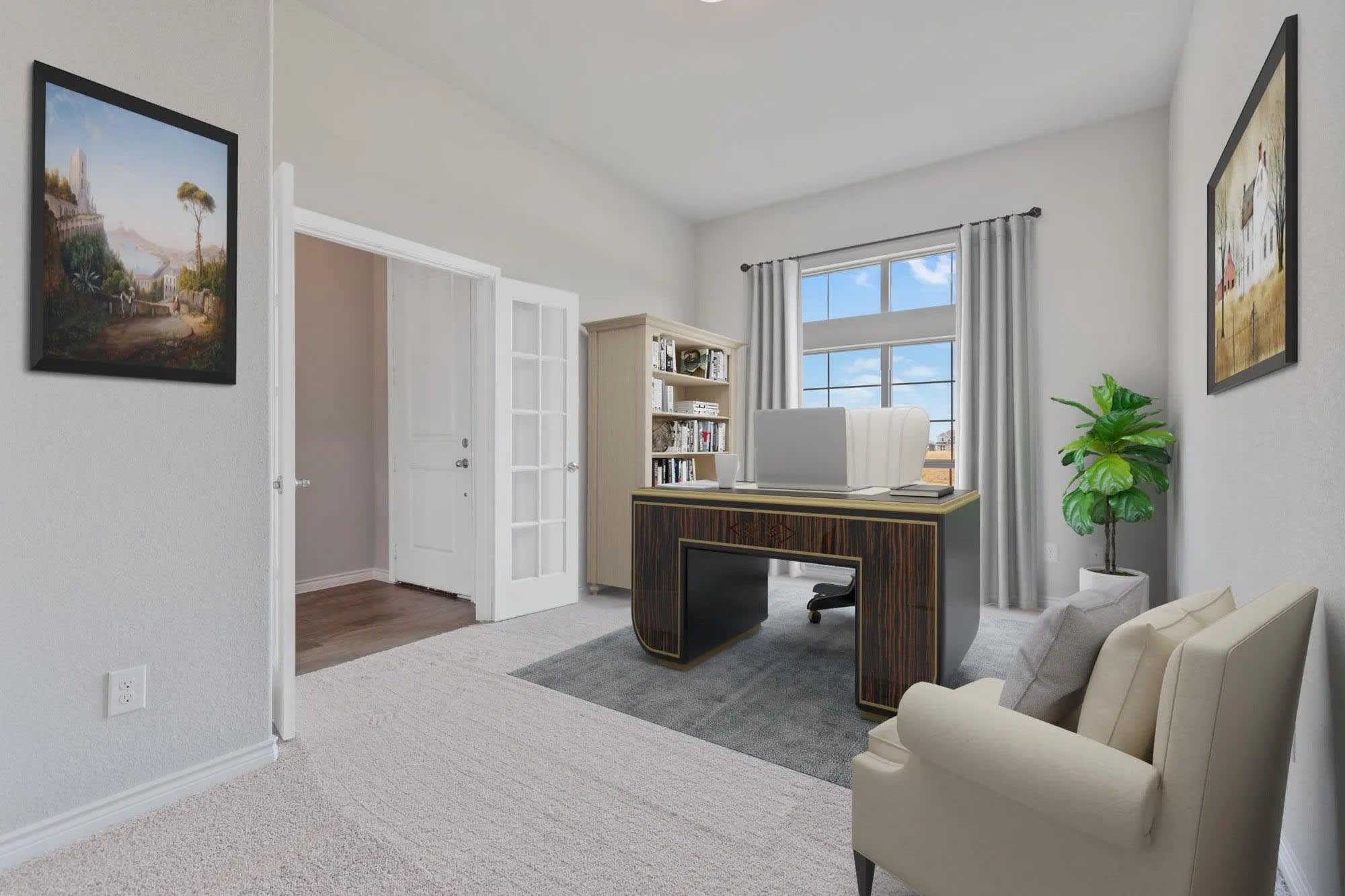 Study | Concept 2393 at Mockingbird Hills in Joshua, TX by Landsea Homes