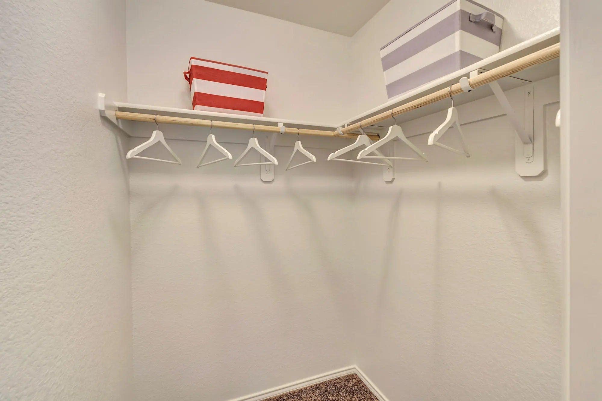 Walk-In Closet | Concept 1730 at Hulen Trails in Fort Worth, TX by Landsea Homes