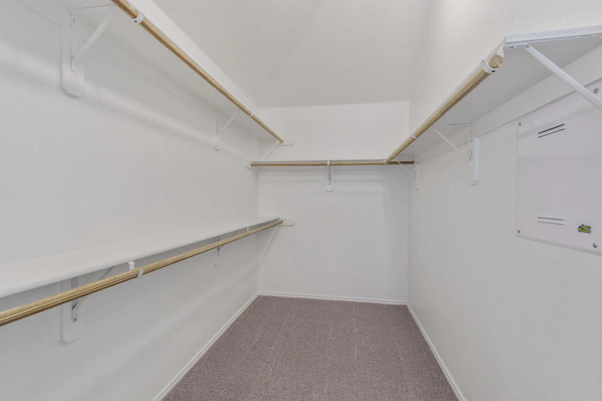 Walk-In Closet | Concept 1849 at Hulen Trails in Fort Worth, TX by Landsea Homes