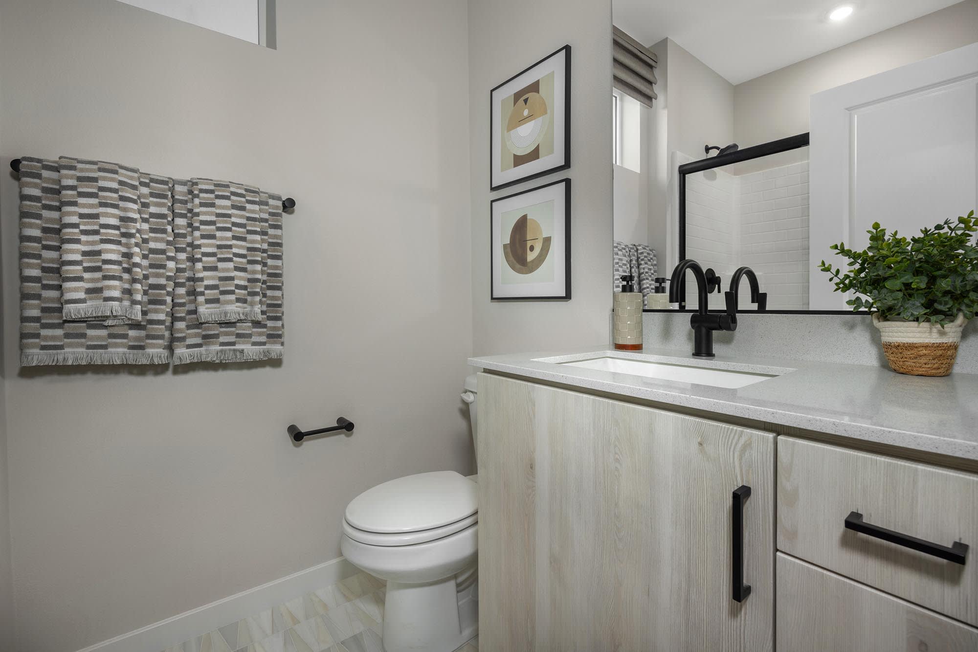 Bath | Plan Three | eave at neuhouse in Ontario, CA by Landsea Homes