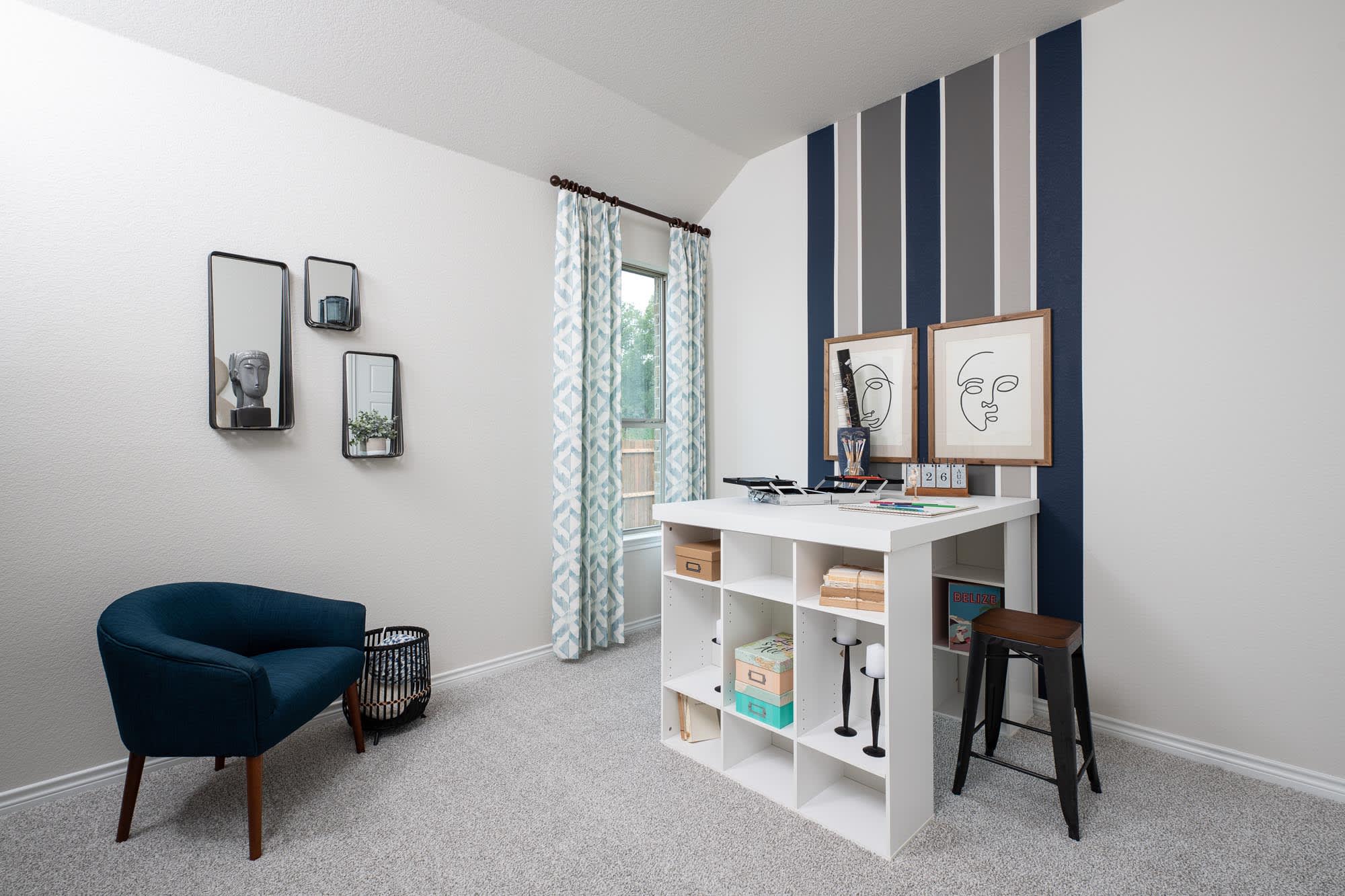 Bedroom 3 | Concept 2464 at Belle Meadows in Cleburne, TX by Landsea Homes