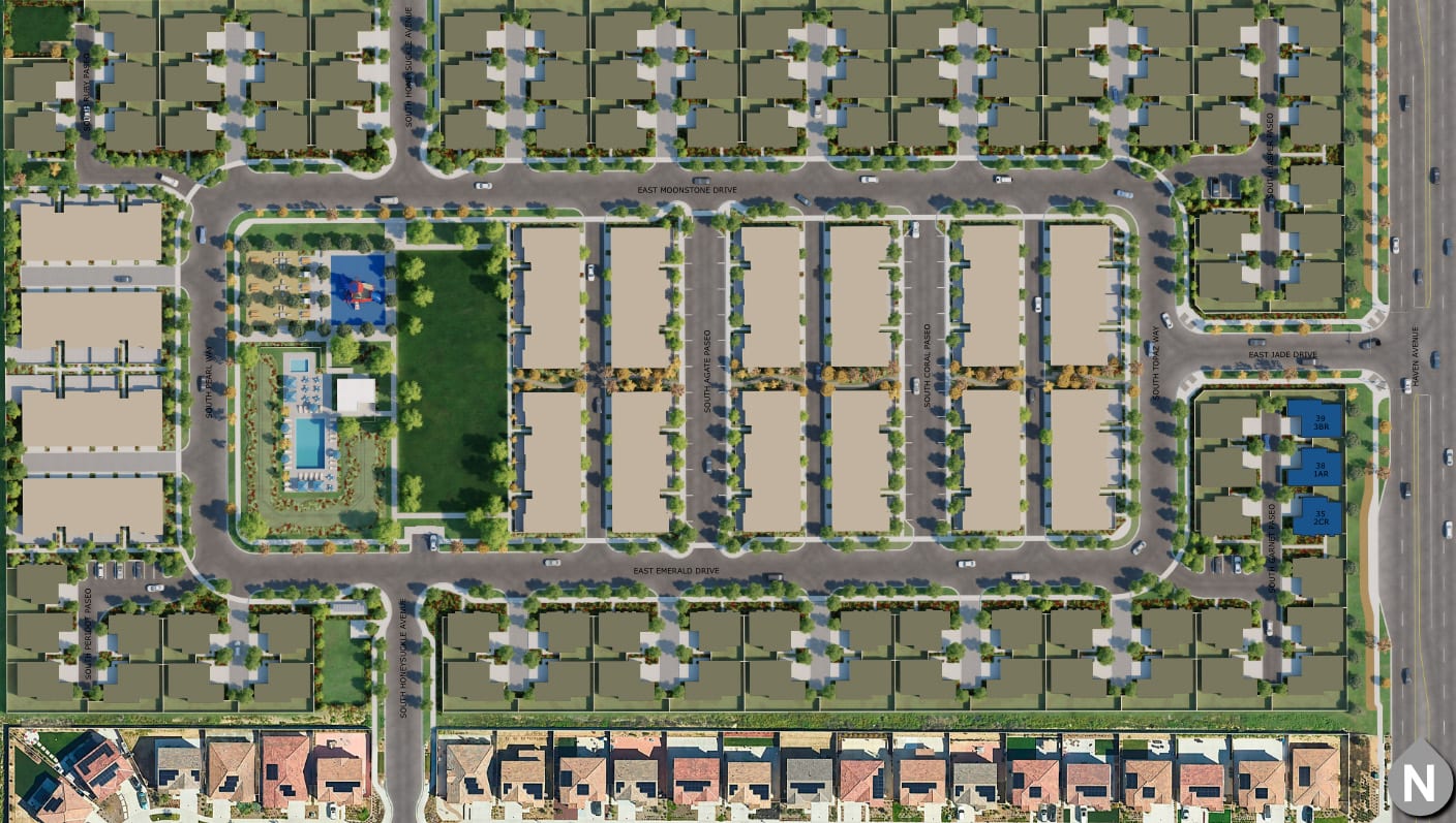 Community Map - Peri - New Homes In Ontario, CA by Landsea Homes