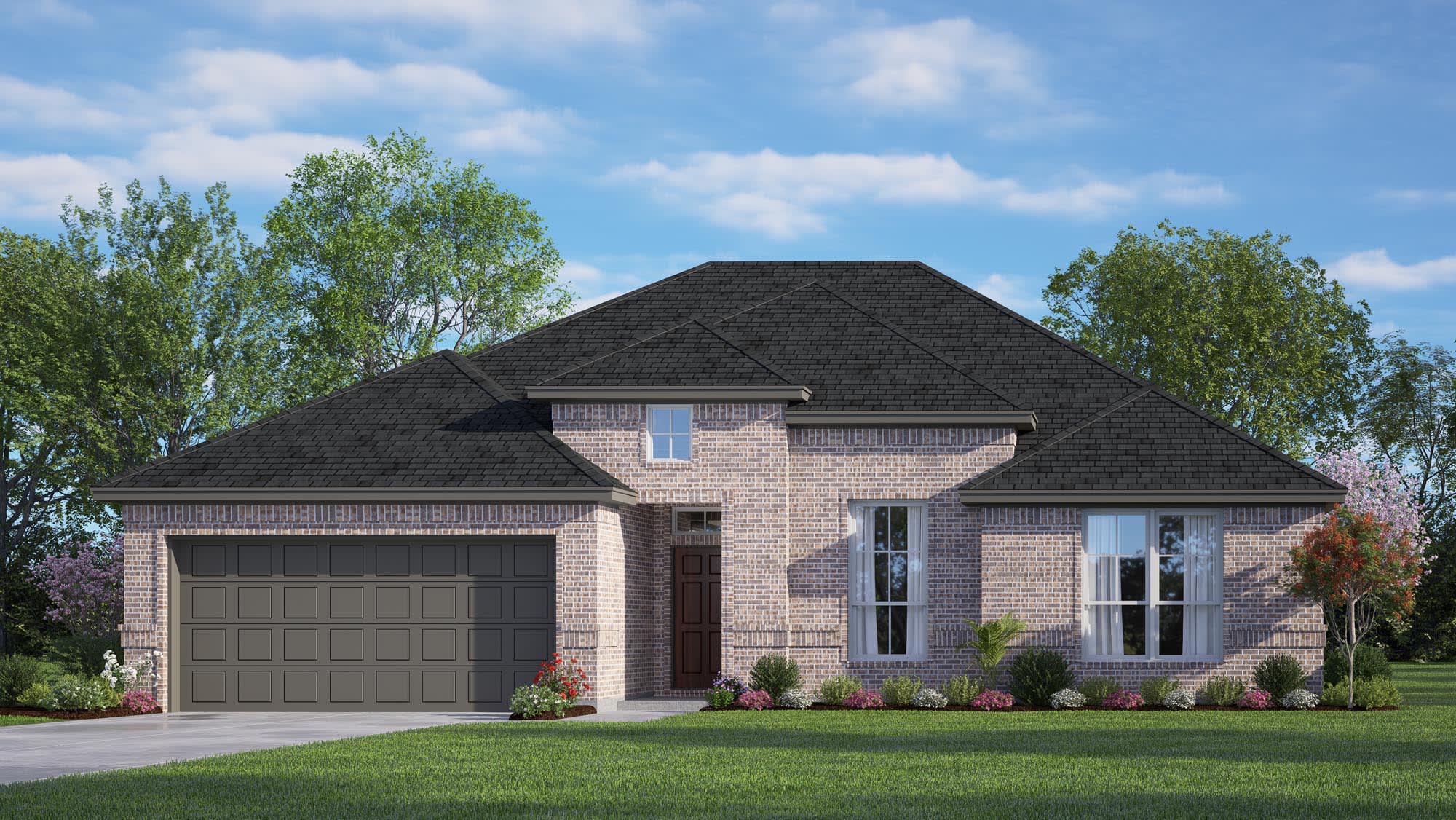 Elevation A | Concept 2027 at Belle Meadows in Cleburne, TX by Landsea Homes