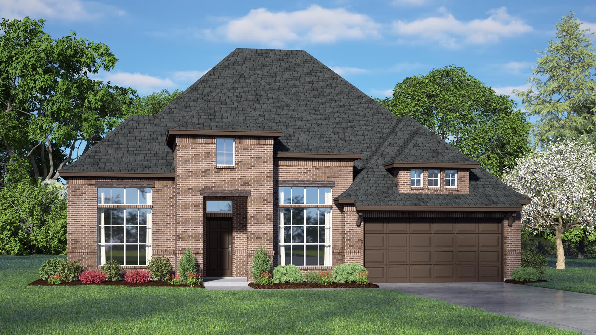 Elevation C | Concept 2622 at Belle Meadows in Cleburne, TX by Landsea Homes