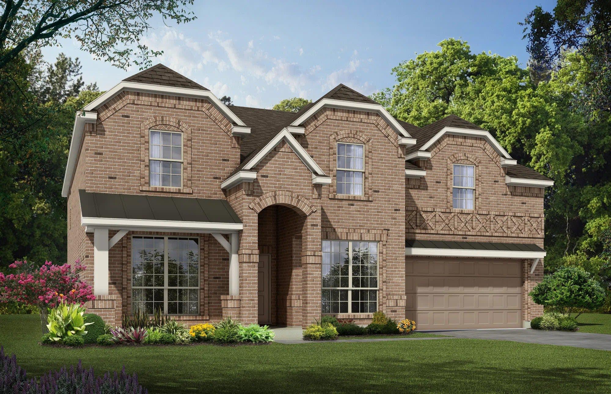 Elevation C | Concept 3135 at Belle Meadows in Cleburne, TX by Landsea Homes