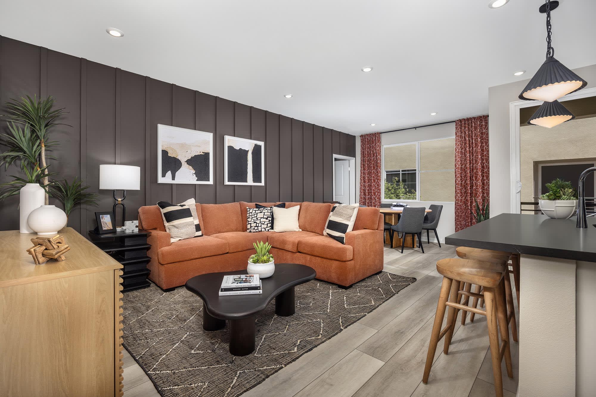 Great Room | Plan One | eave at neuhouse in Ontario, CA by Landsea Homes