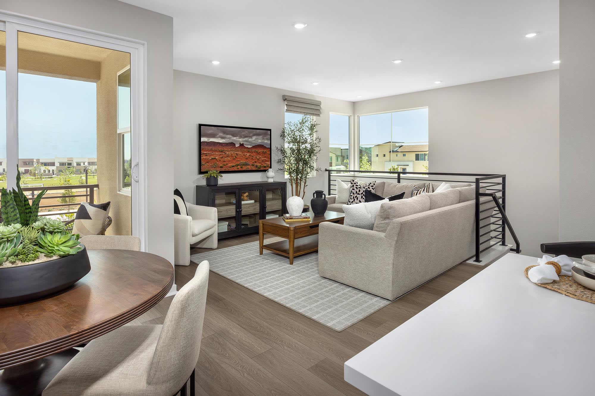 Great Room | Plan Three | eave at neuhouse in Ontario, CA by Landsea Homes