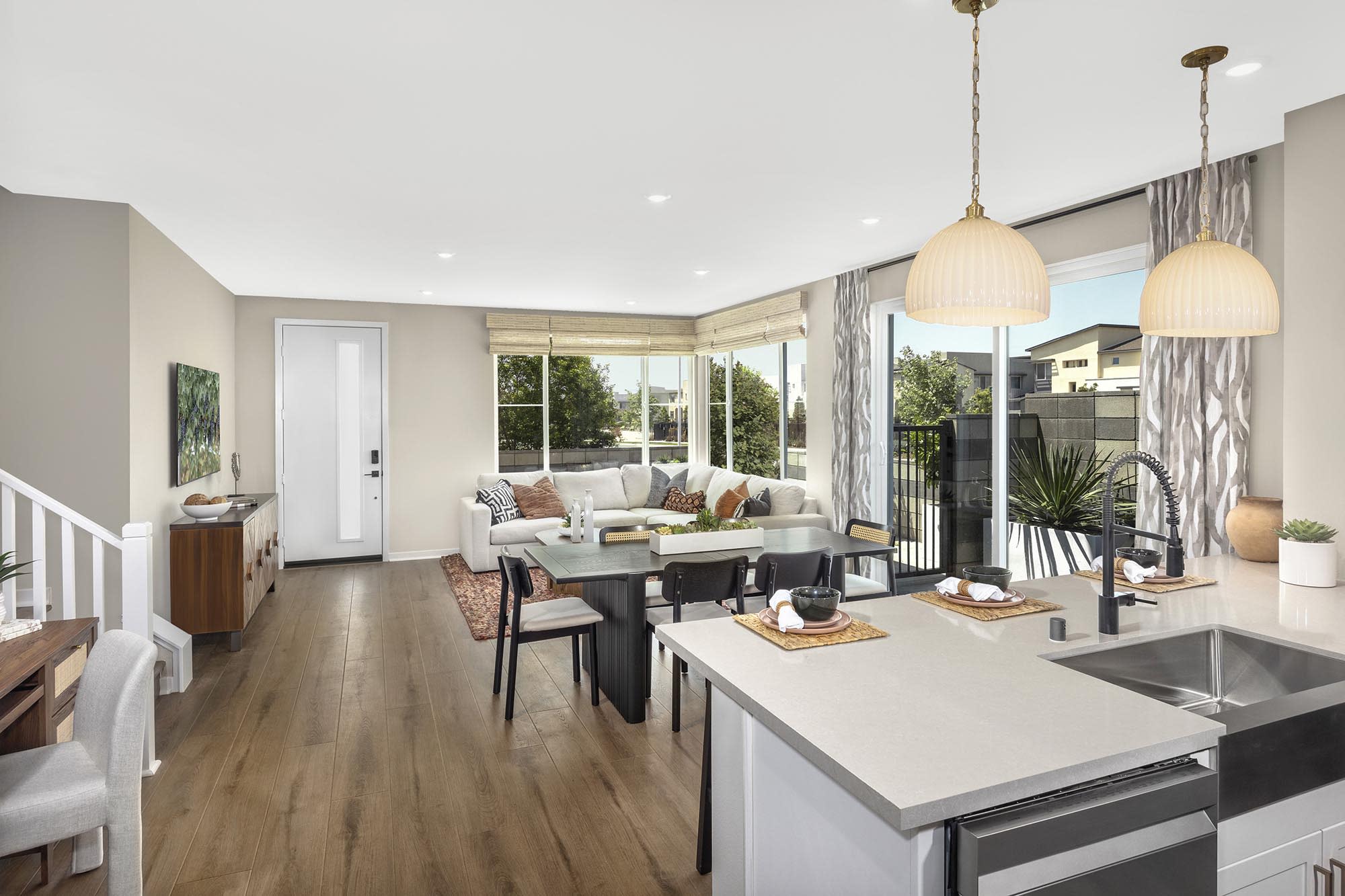 Great Room | Plan Five | eave at neuhouse in Ontario, CA by Landsea Homes