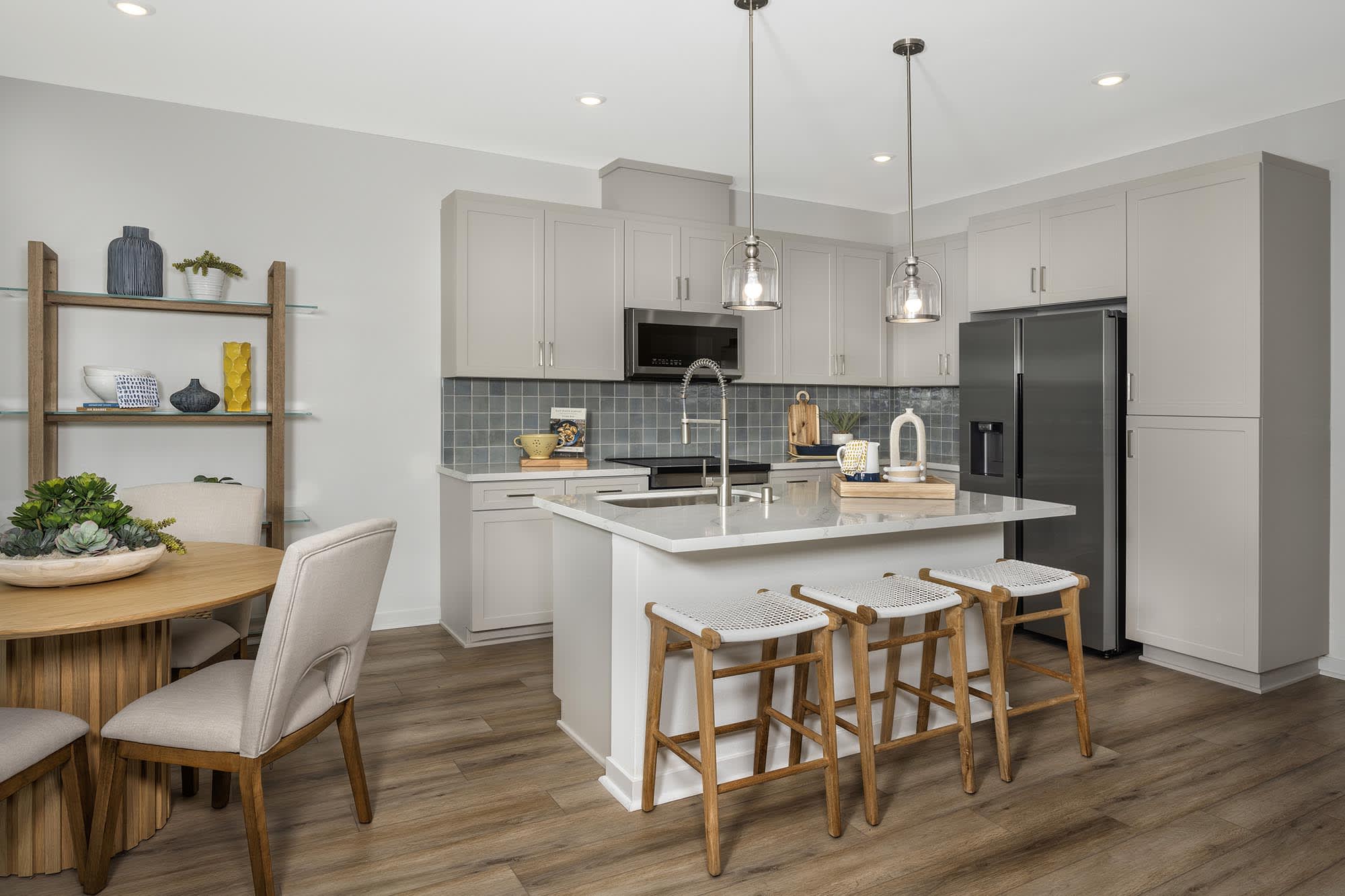 Kitchen | Plan Two | eave at neuhouse in Ontario, CA by Landsea Homes