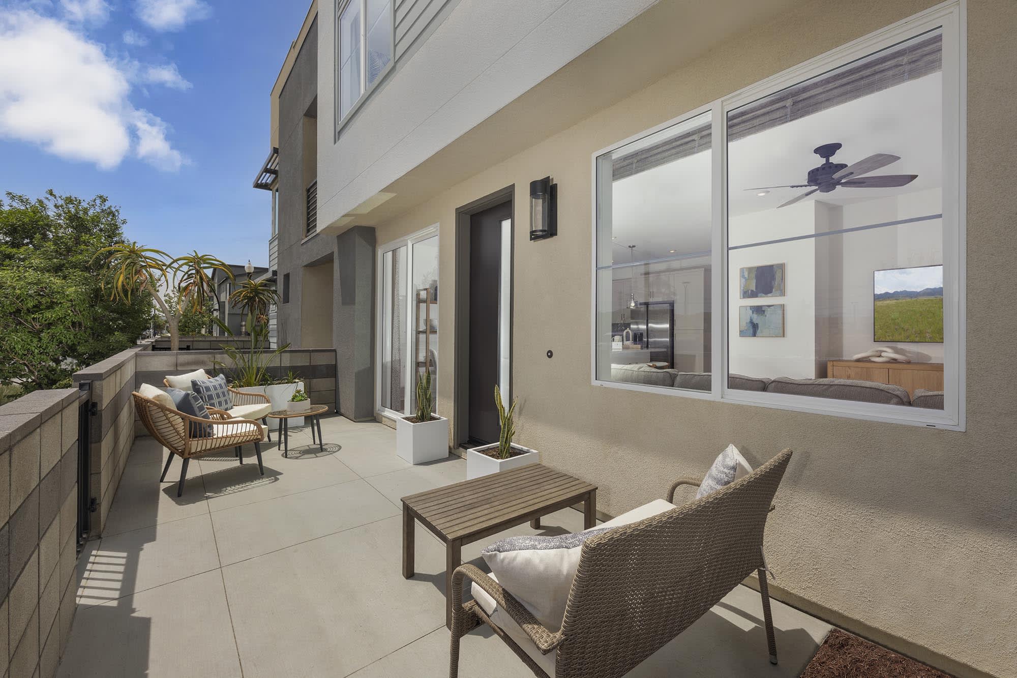 Patio | Plan Two | eave at neuhouse in Ontario, CA by Landsea Homes