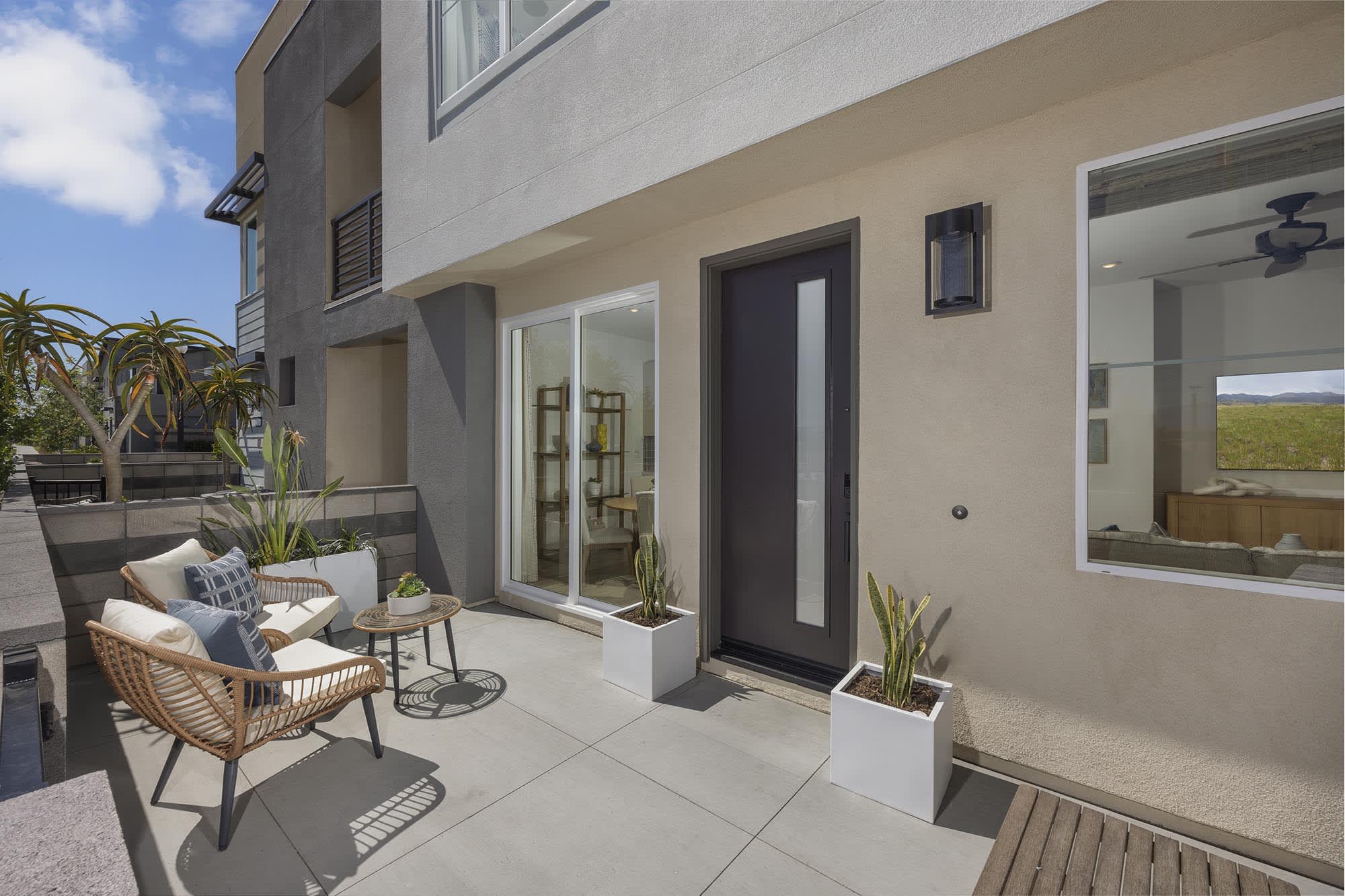 Patio | Plan Two | eave at neuhouse in Ontario, CA by Landsea Homes