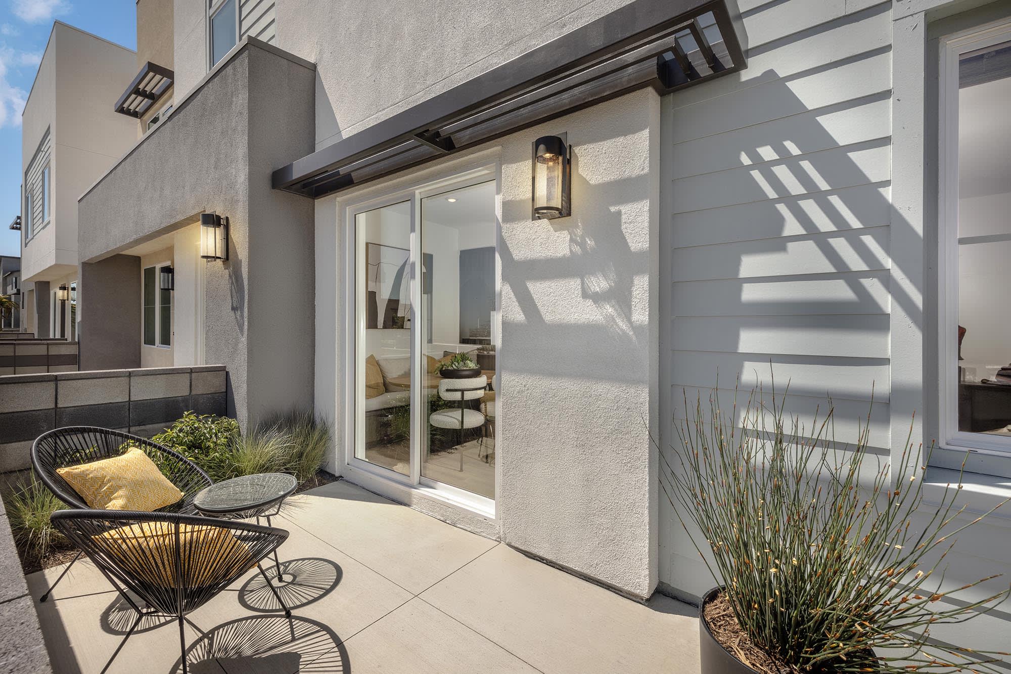 Patio | Plan Four | eave at neuhouse in Ontario, CA by Landsea Homes