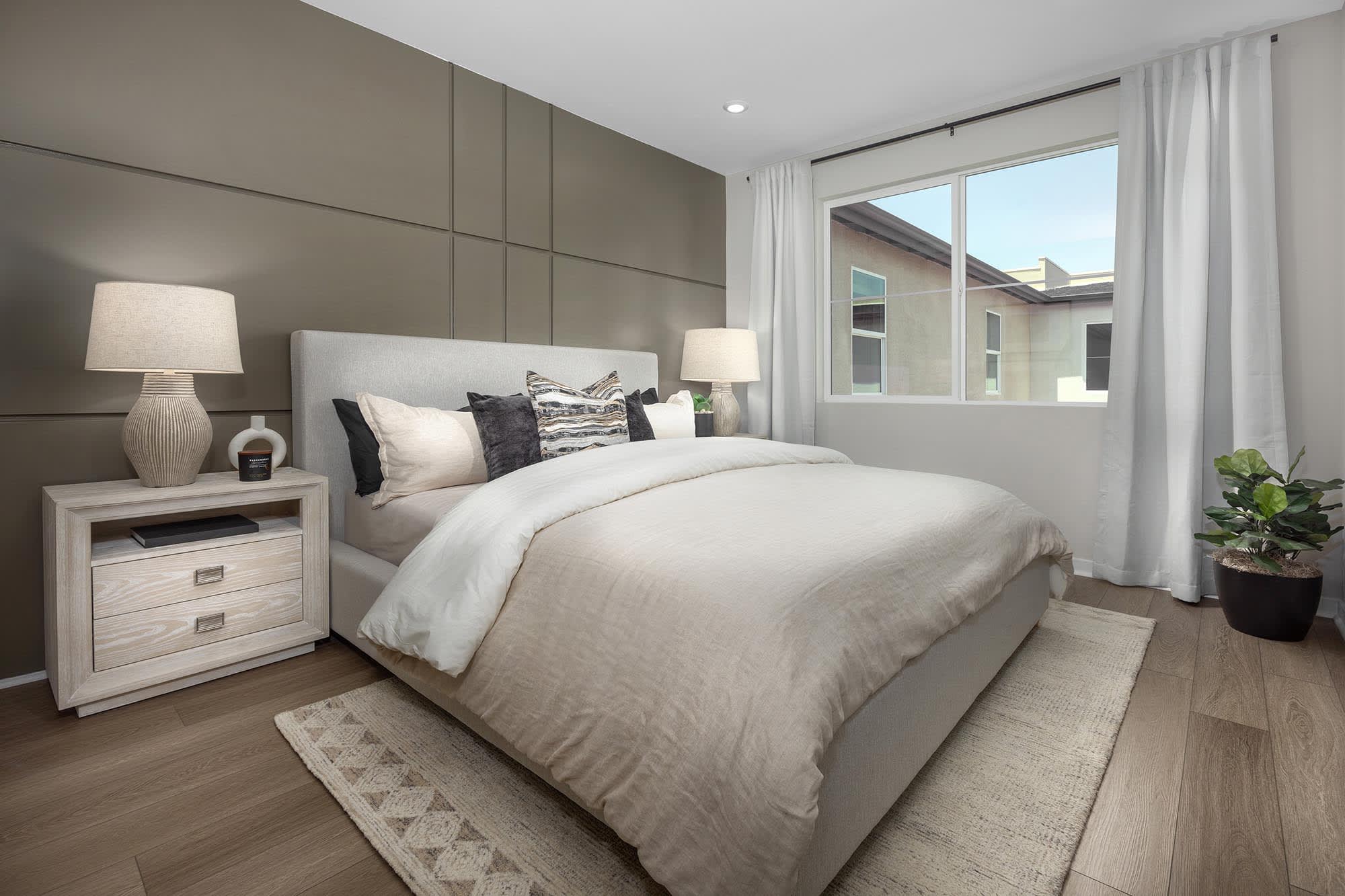 Primary Bedroom | Plan Three | eave at neuhouse in Ontario, CA by Landsea Homes