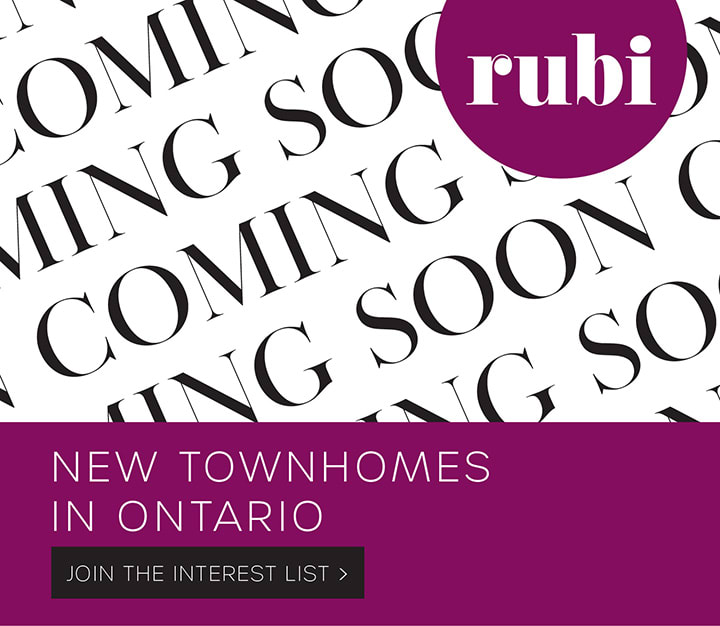Rubi Coming Soon | New Townhomes in Ontario | Join Interest List