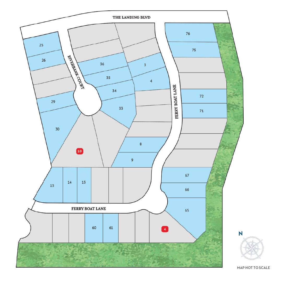 Community Map - Abe's Landing in Granbury, TX by Landsea Homes