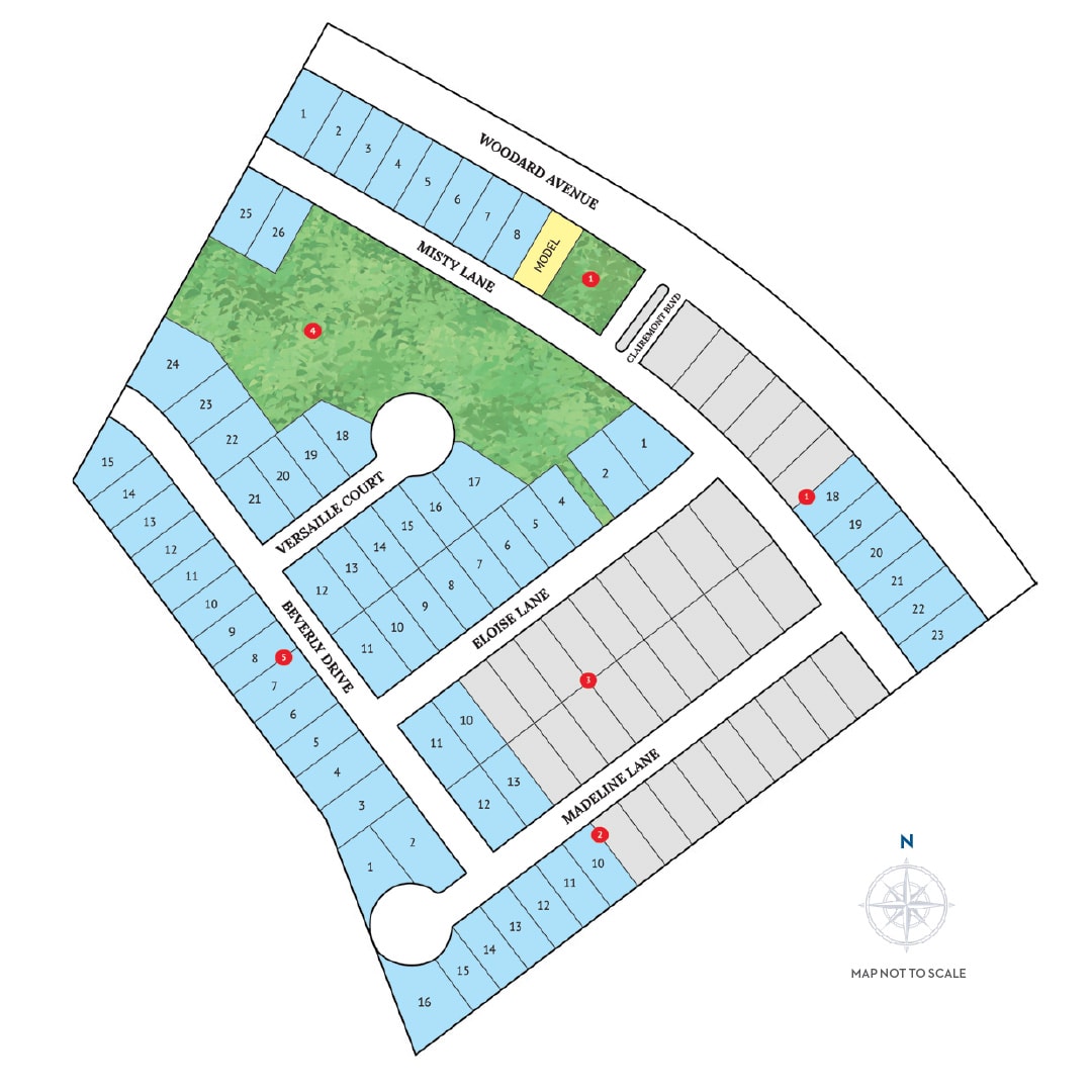 Community Map - Chisholm Hills in Cleburne, TX by Landsea Homes