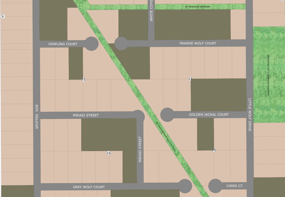 Site Map | Coyote Crossing | New Homes in Godley, TX by Landsea Homes