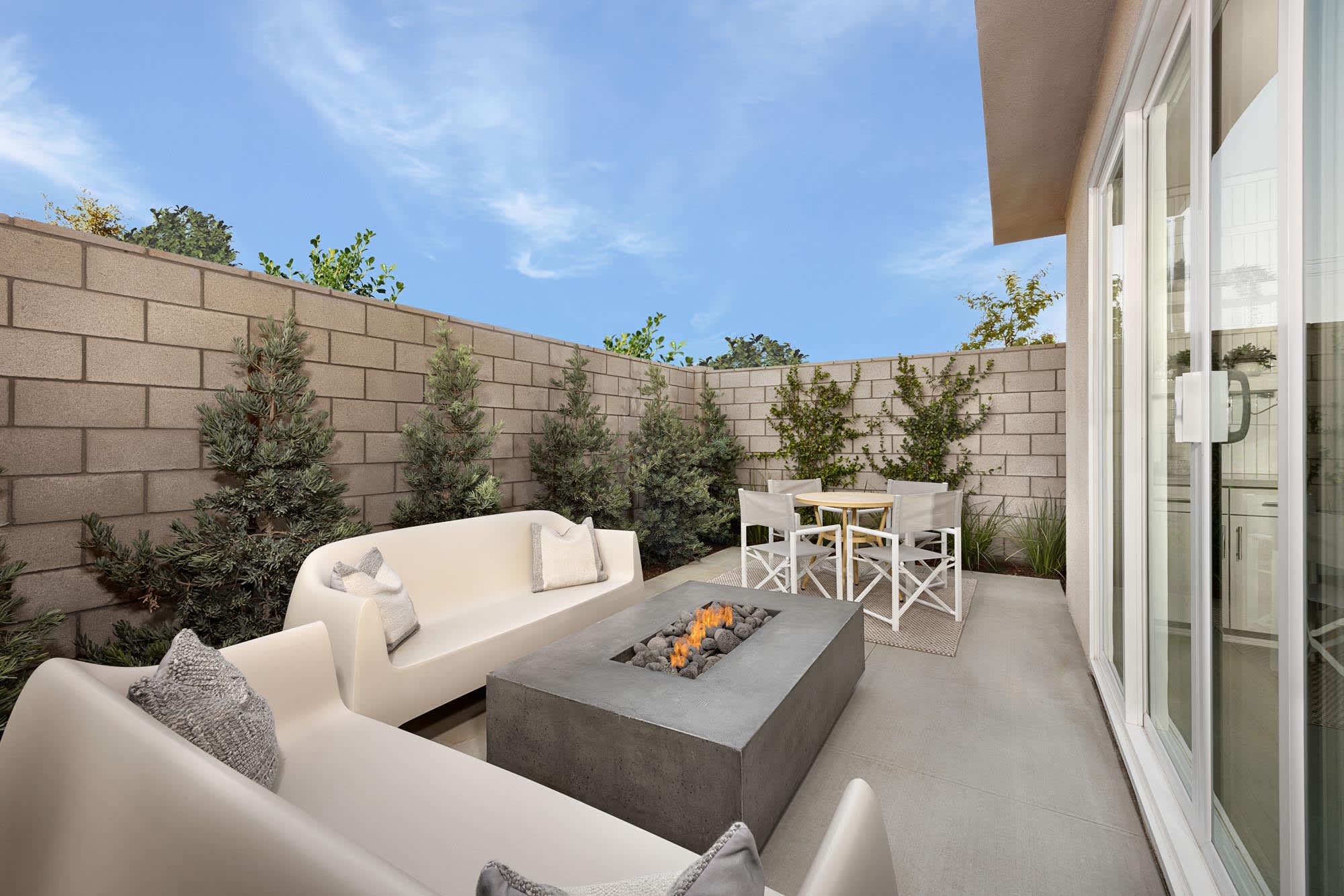 Back Yard – Plan 3 – Peri in Ontario, CA by Landsea Homes