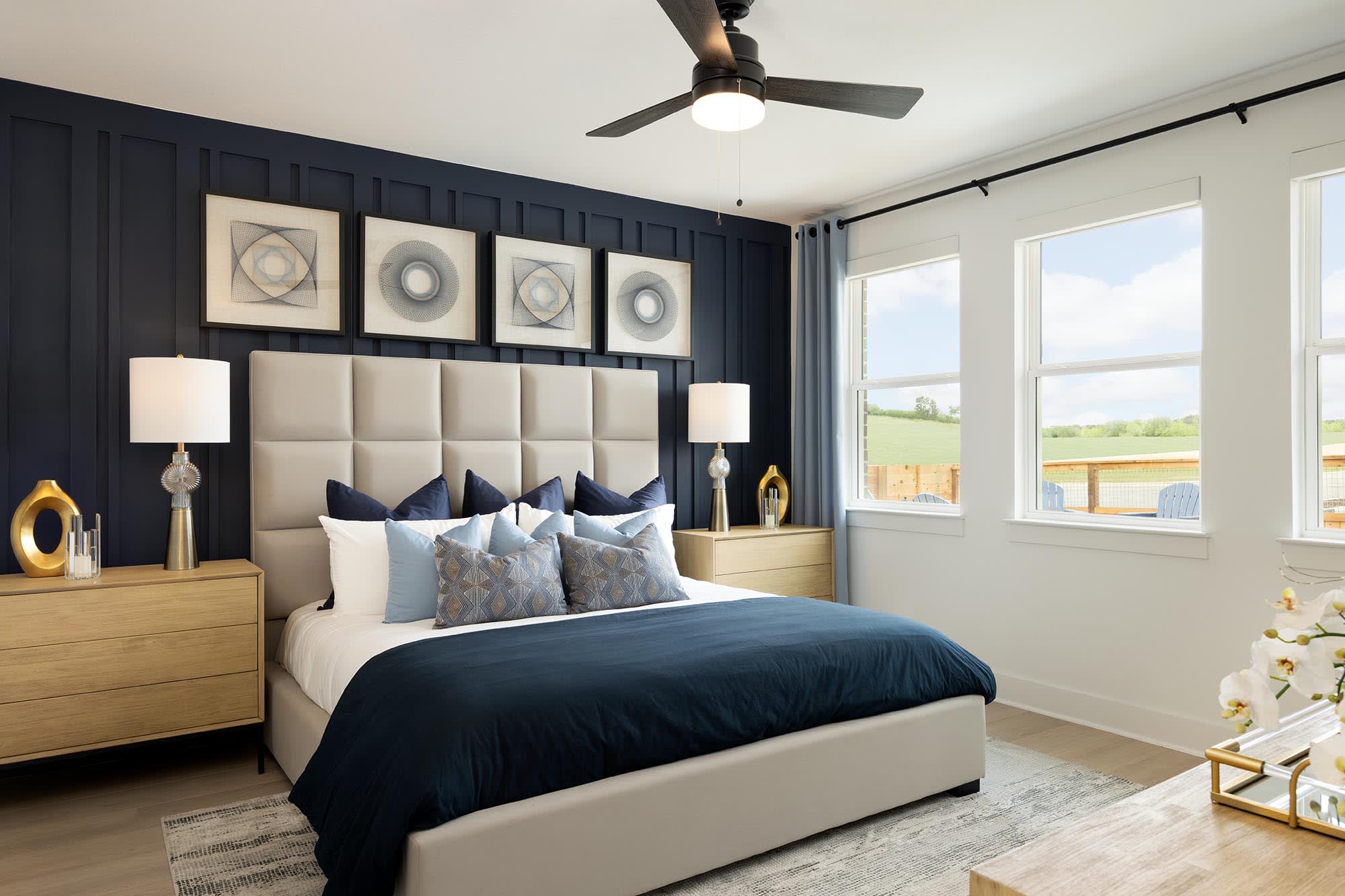 Primary Bedroom | Jaya | Sage Collection – Freedom at Anthem in Kyle, TX by Landsea Homes