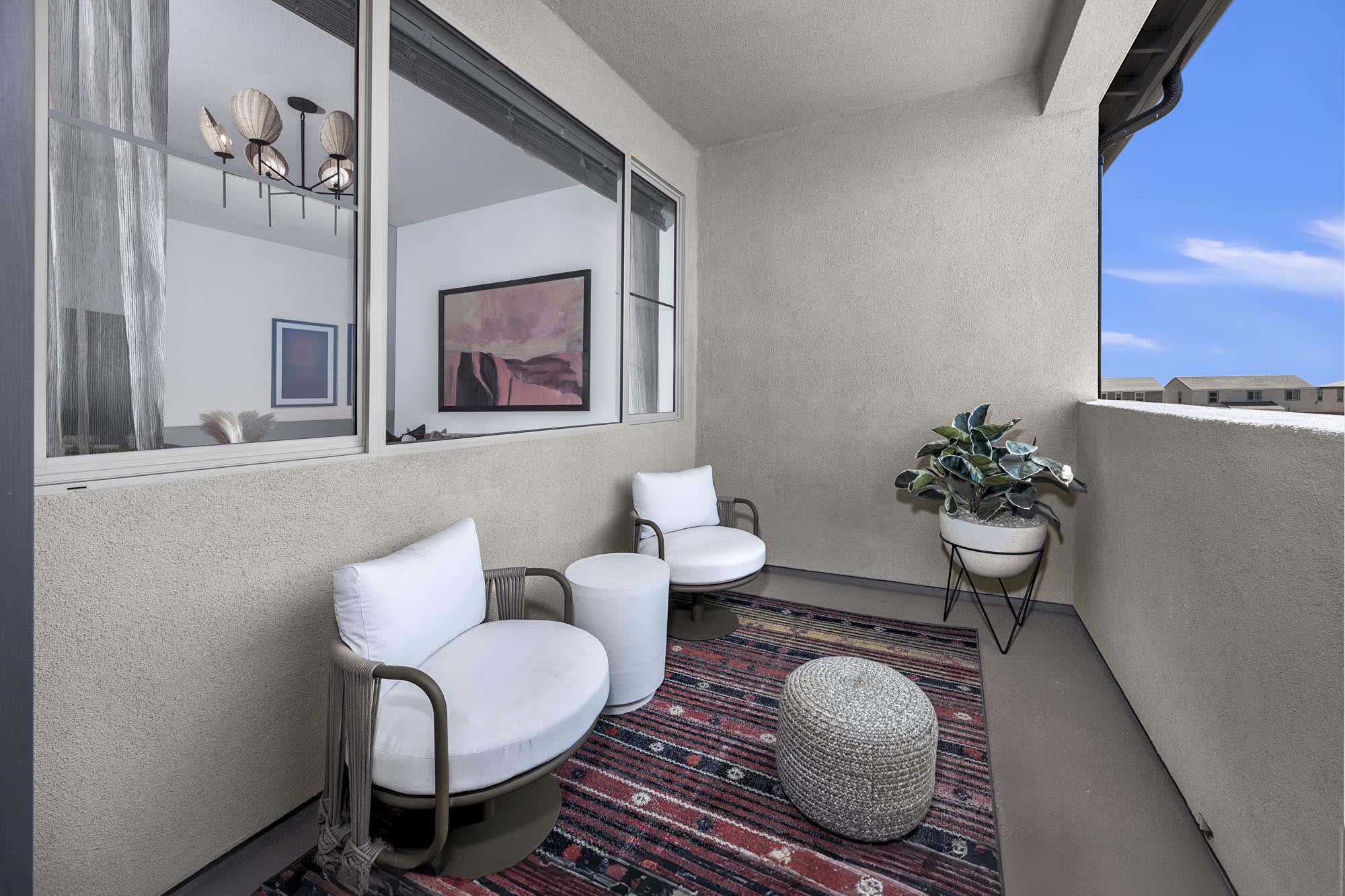 Deck – Plan 1 – Rubi in Ontario, CA by Landsea Homes