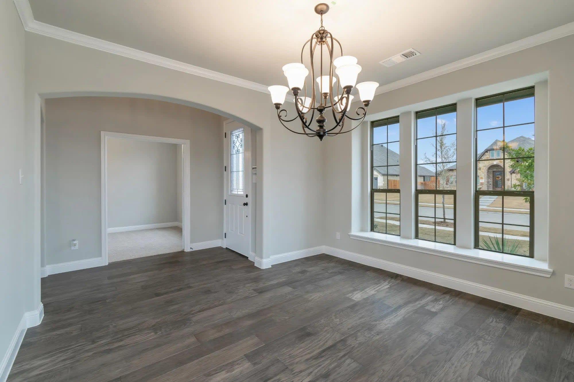 Dining Room | Concept 3218 at Lovers Landing in Forney, TX by Landsea Homes