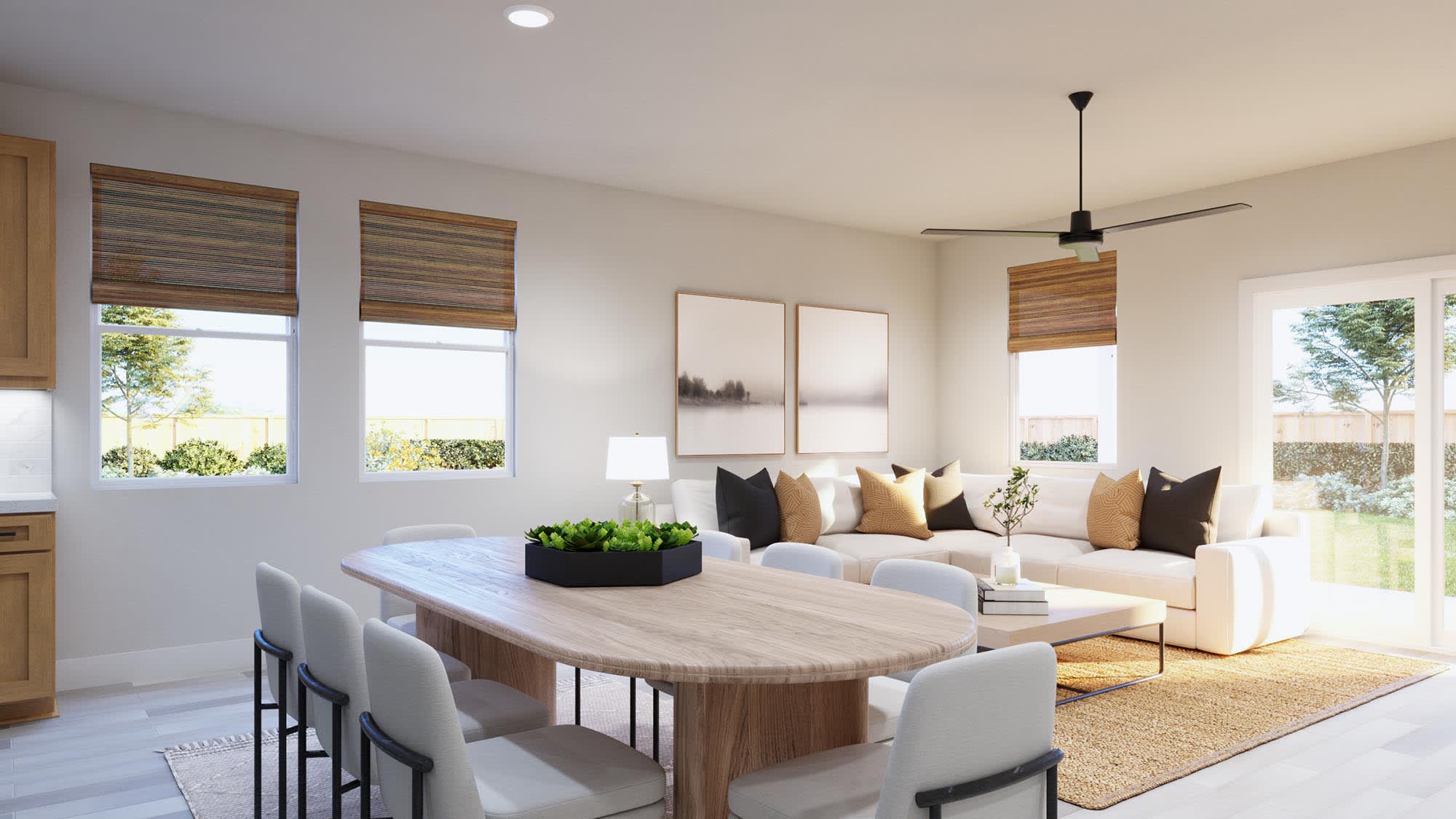 Dining Room | Nicolas | Sage Collection – Freedom at Anthem in Kyle, TX by Landsea Homes