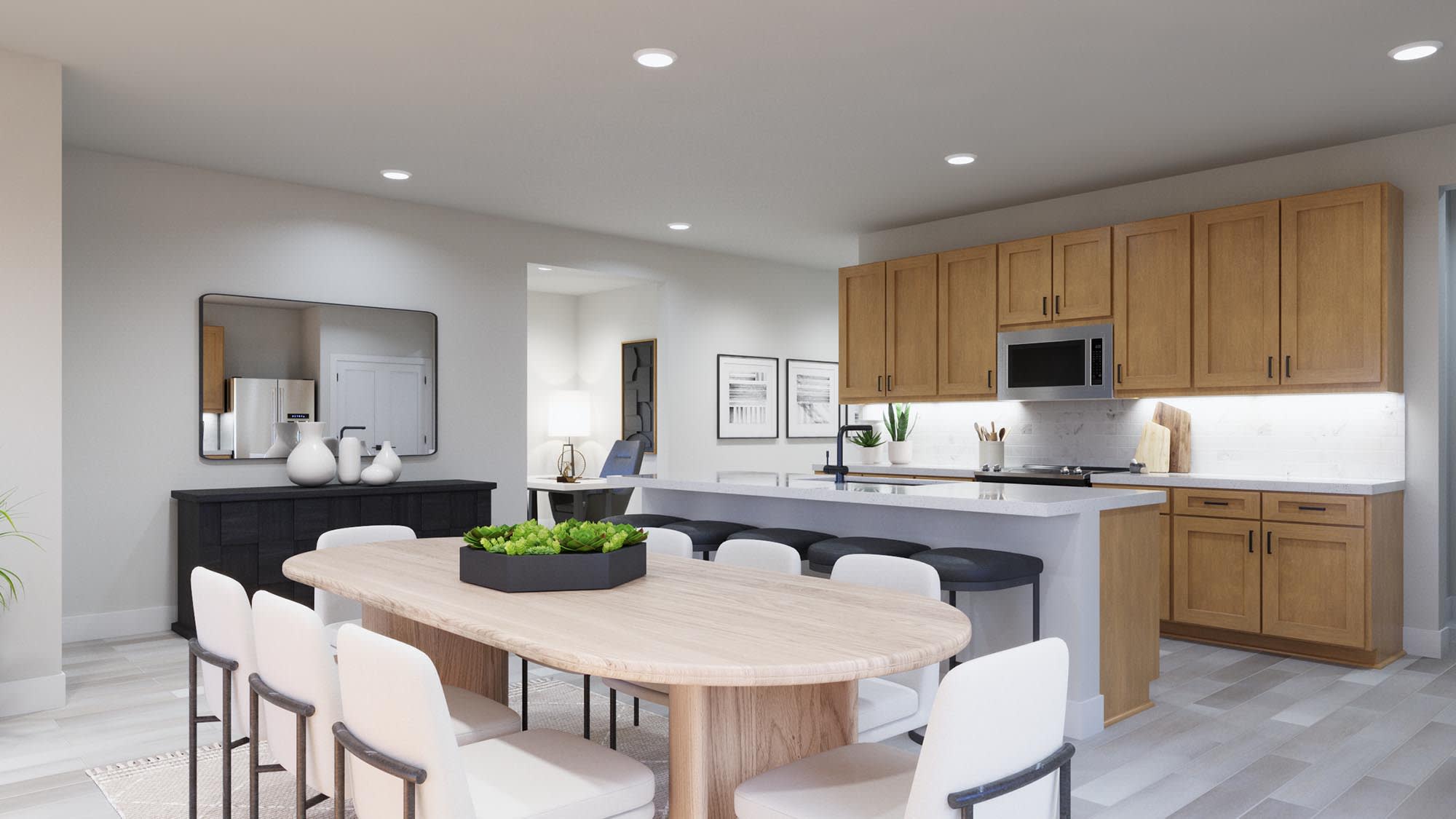 Dining Room | Nicolas | Sage Collection – Freedom at Anthem in Kyle, TX by Landsea Homes