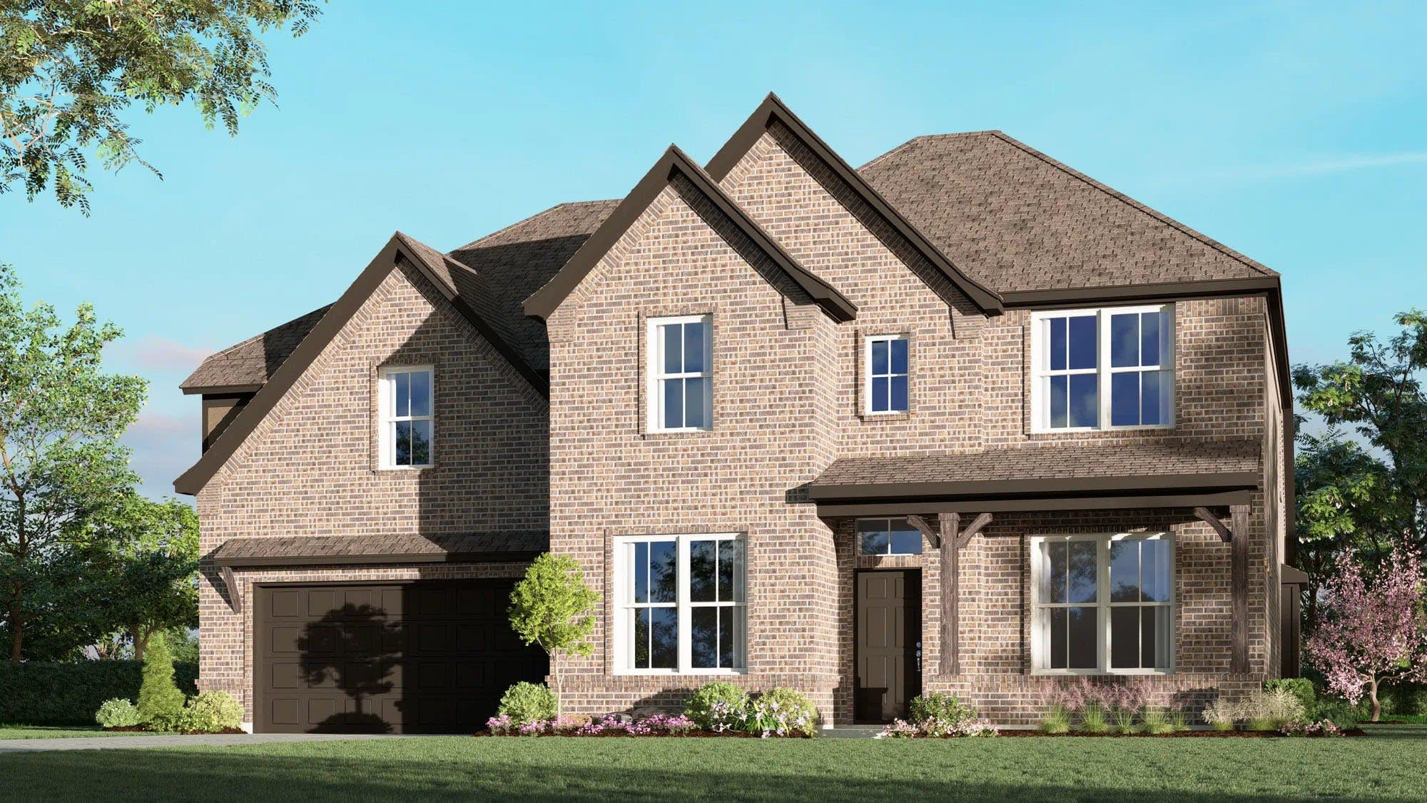 Elevation B | Concept 3135 at Lovers Landing in Forney, TX by Landsea Homes