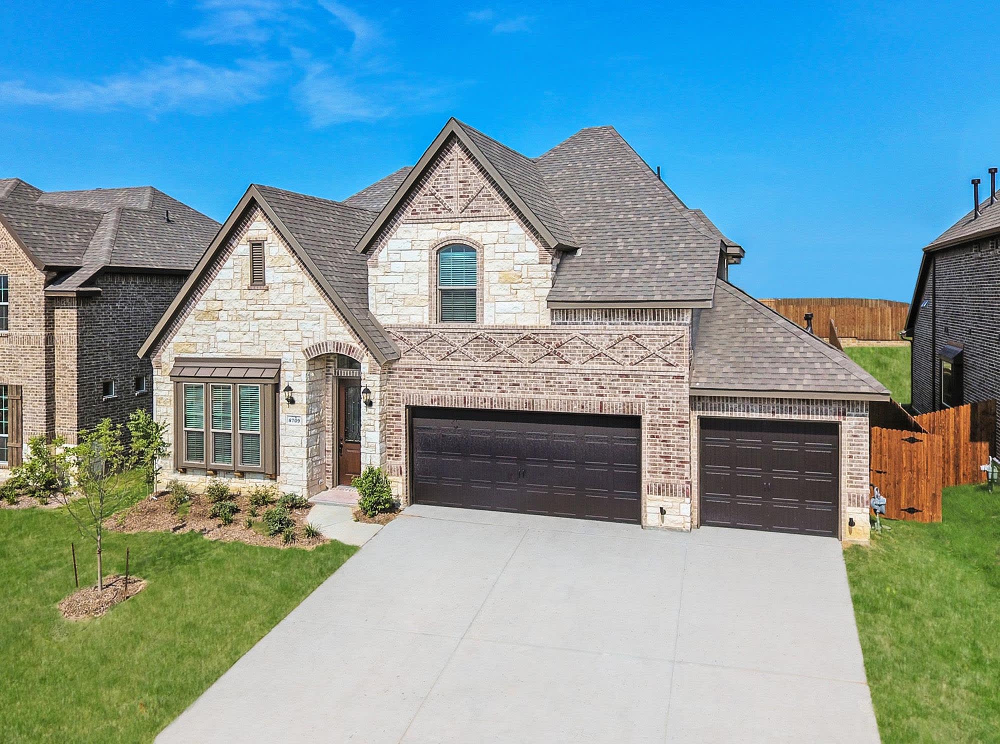 Elevation C | Concept 3015 at Lovers Landing in Forney, TX by Landsea Homes
