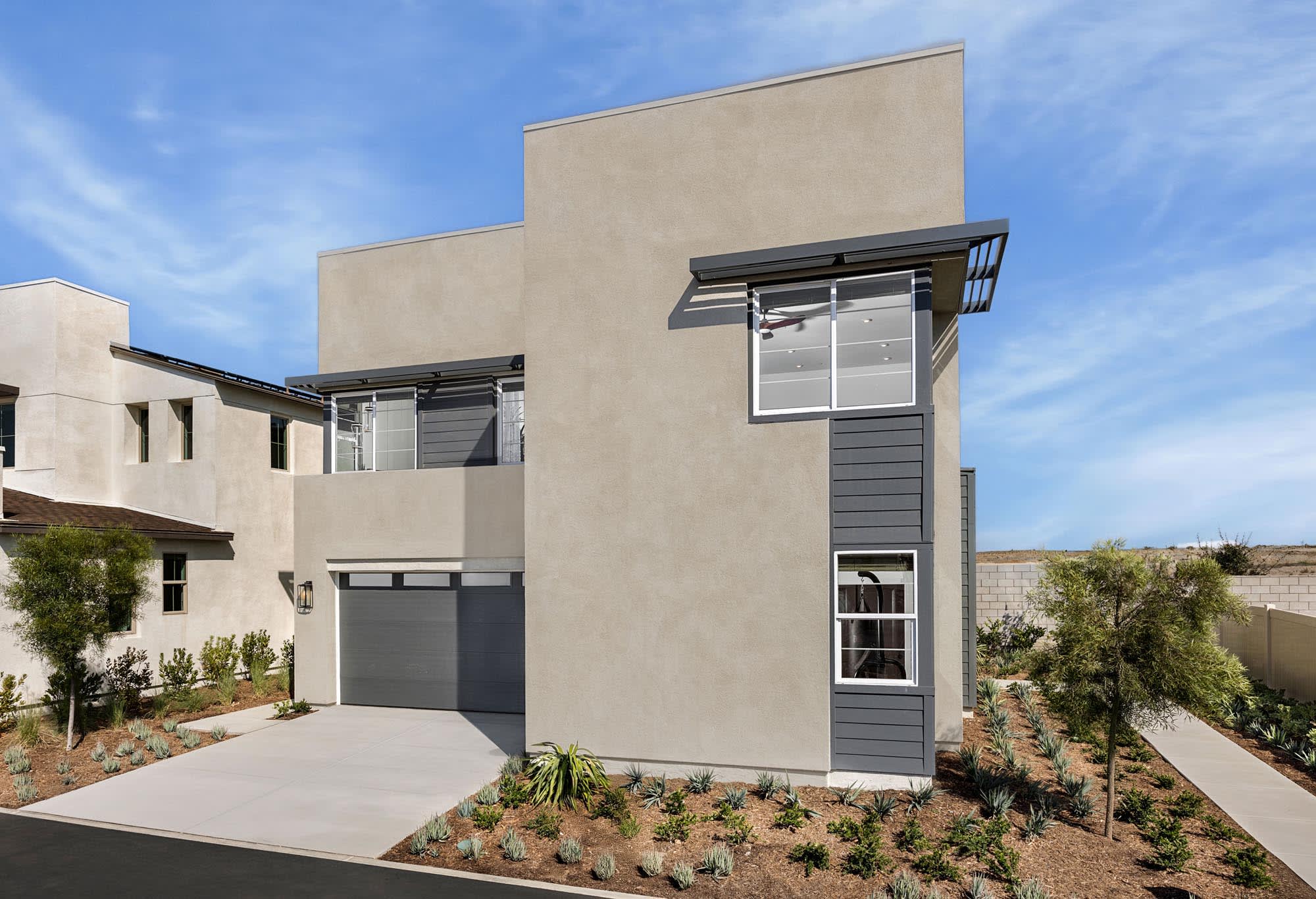 Exterior – Plan 2 – Peri in Ontario, CA by Landsea Homes