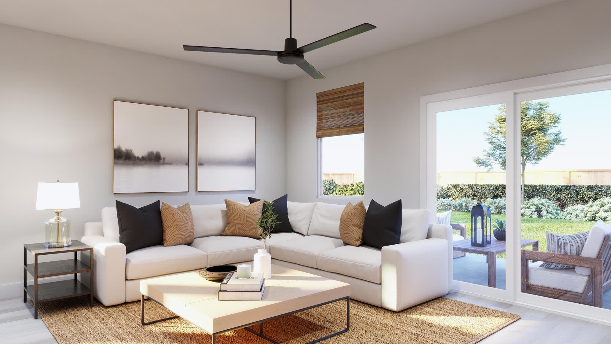 Great Room | Nicolas | Sage Collection – Freedom at Anthem in Kyle, TX by Landsea Homes