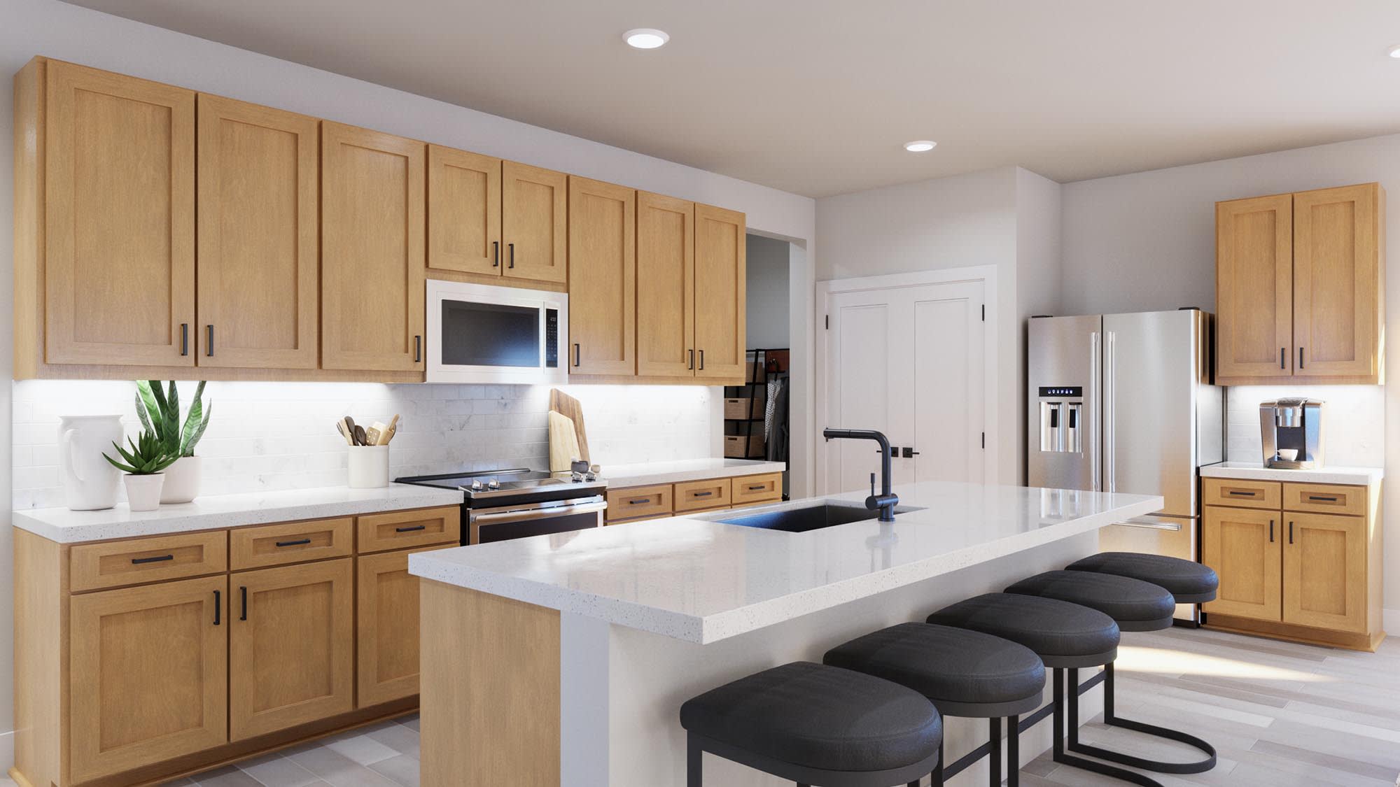 Kitchen | Nicolas | Sage Collection – Freedom at Anthem in Kyle, TX by Landsea Homes